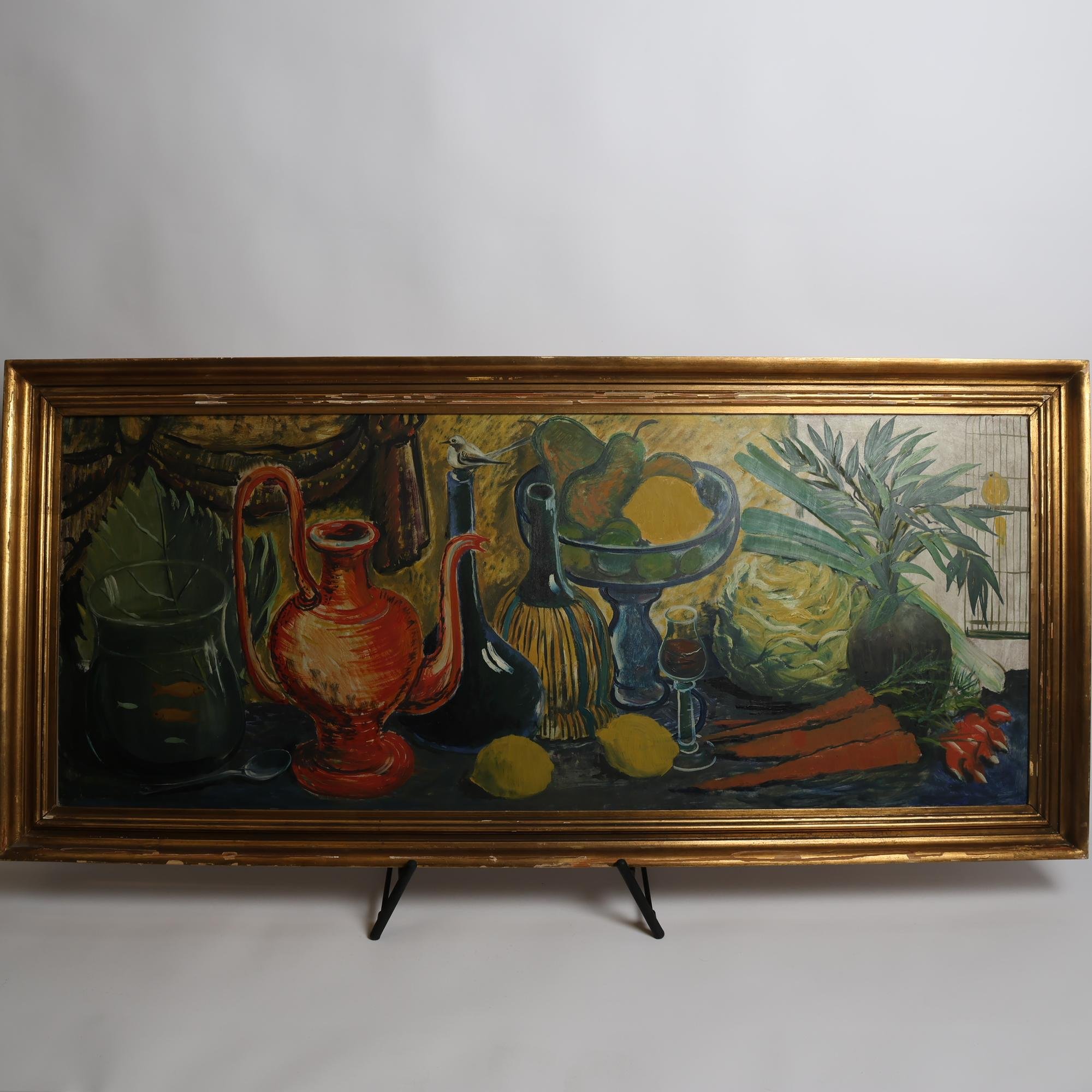 Oljemålning, stilleben, Lars Boethius, (1903-1968), 1936