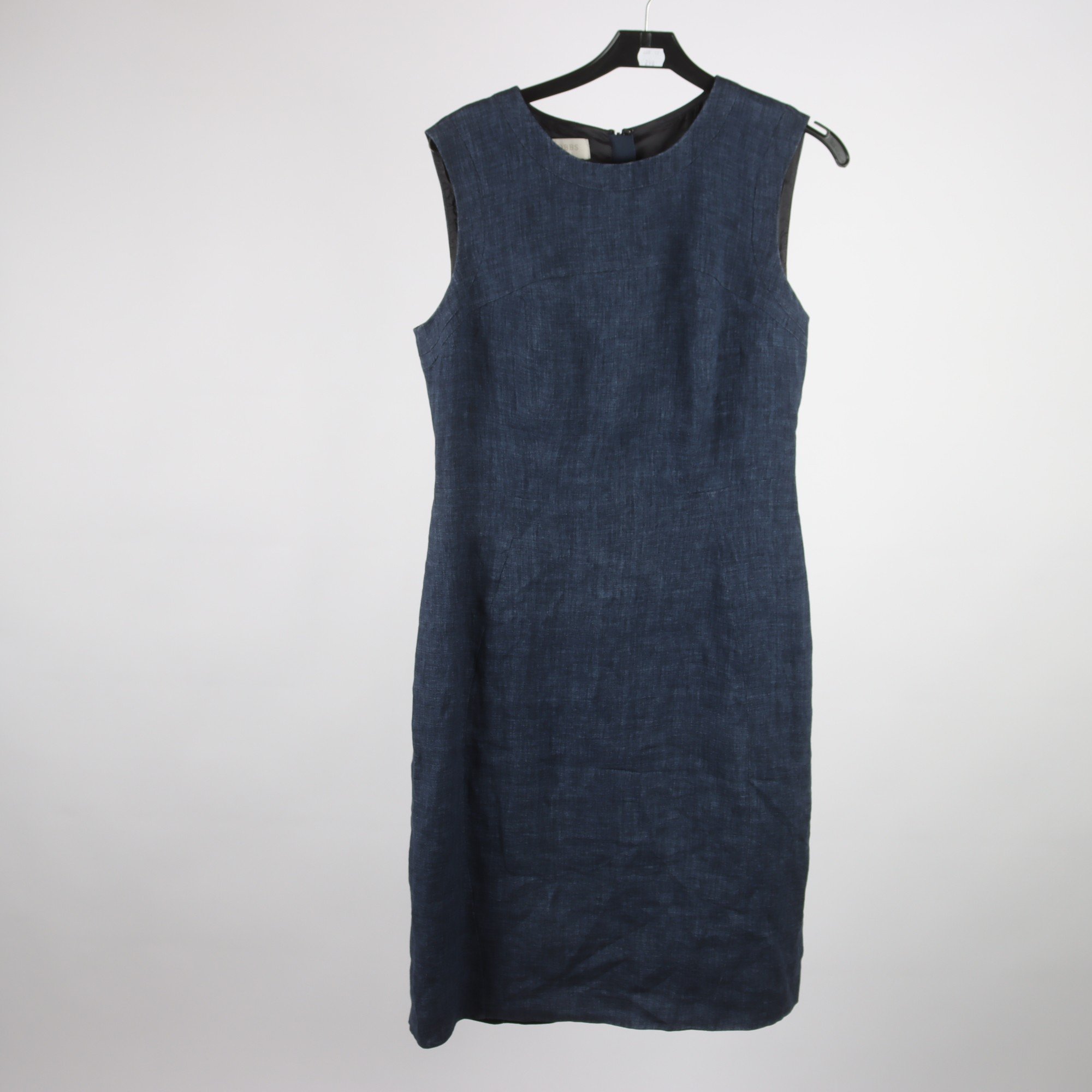 Klänning, Hobbs, blå, jeans, linmix, stl. 40.