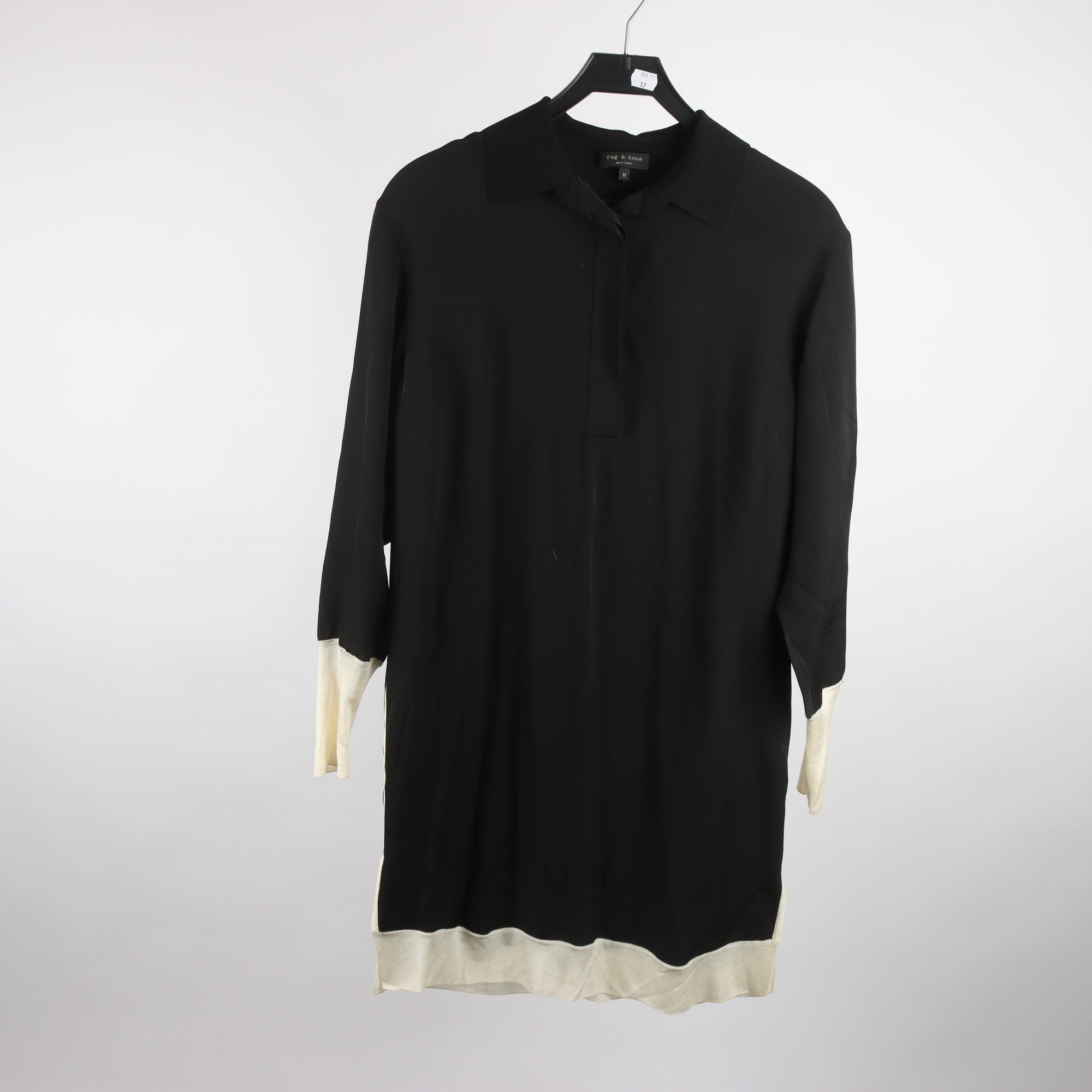 Klänning, Rag & Bone, svart, vit, stl. M