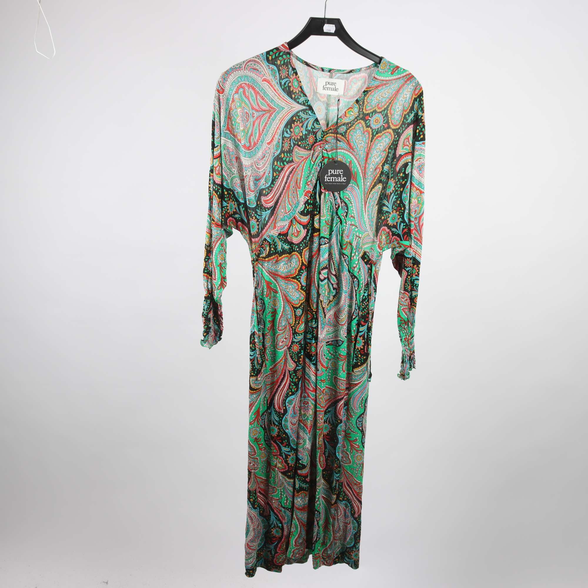 Klänning, Pure Female, mönstrad, stl. S