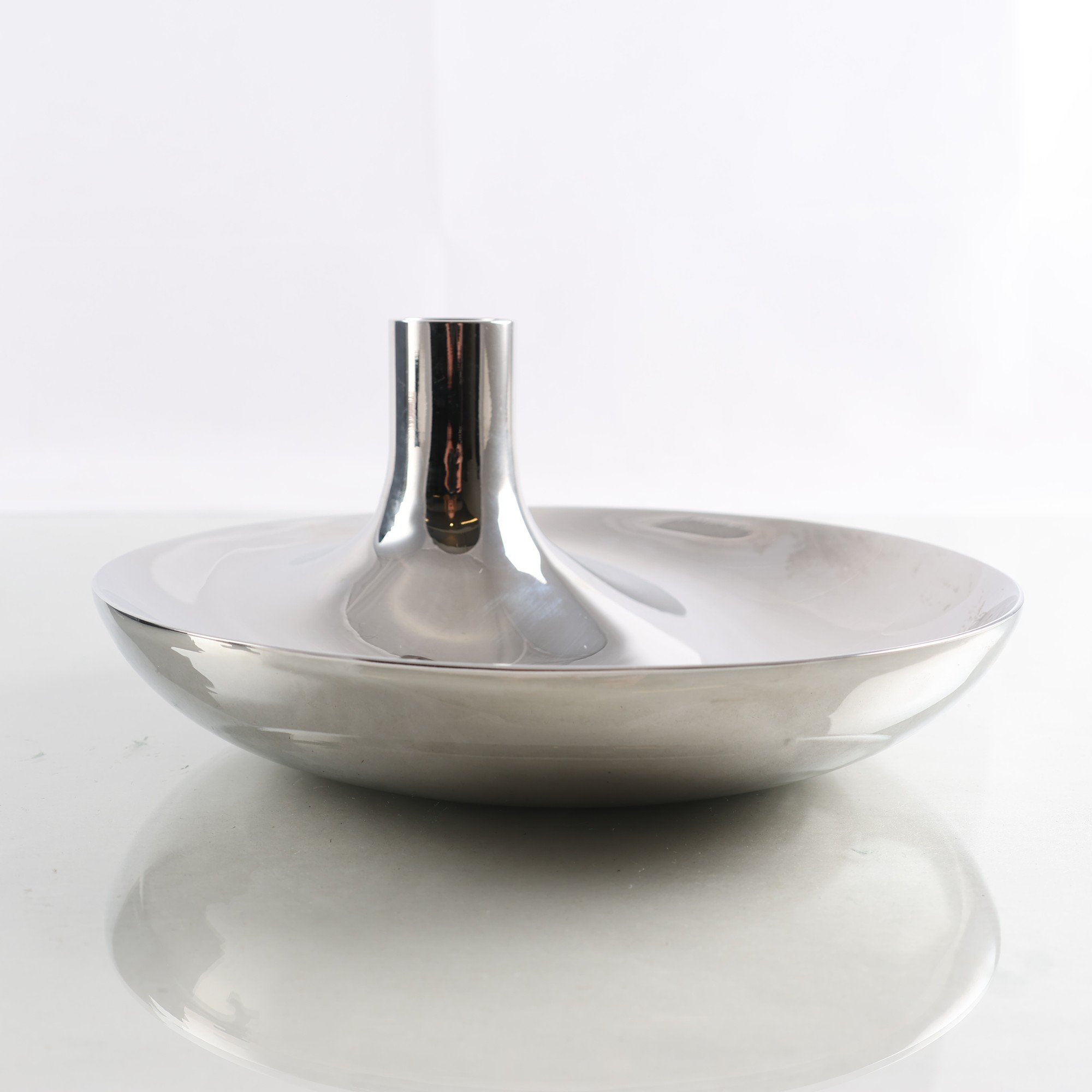 Ljusstake, rostfritt stål, Maria Berntsen, Georg Jensen