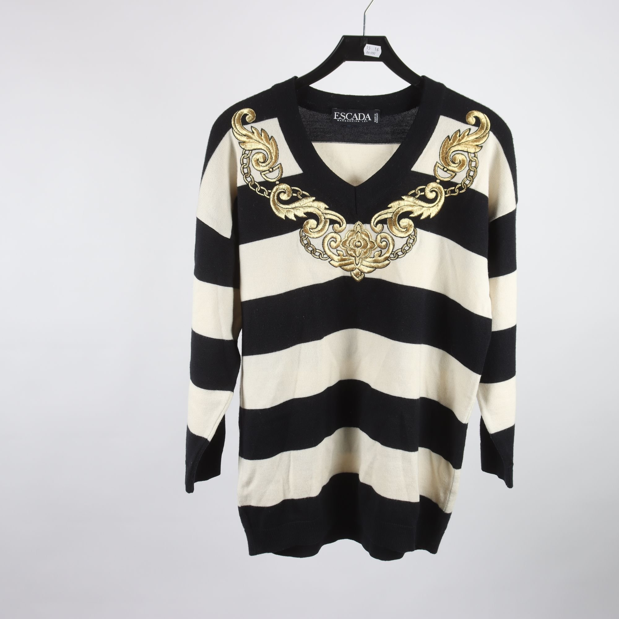 Stickad tröja, Escada, stl. L