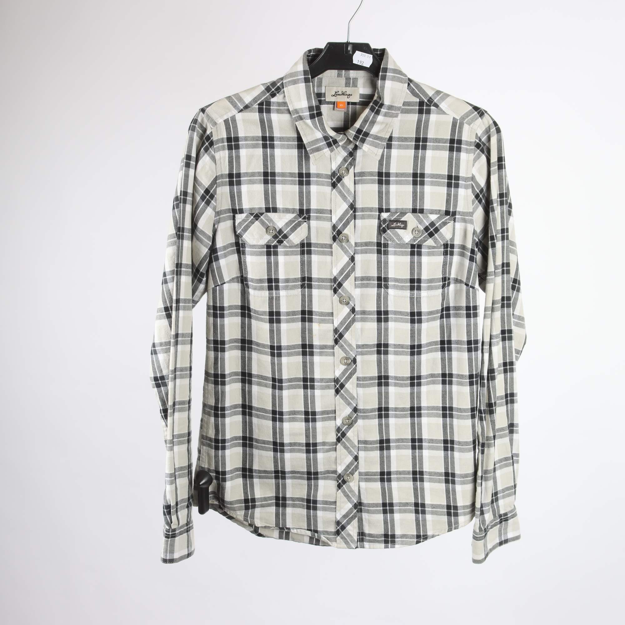 Skjorta, Lundhags, rutig, stl. XS