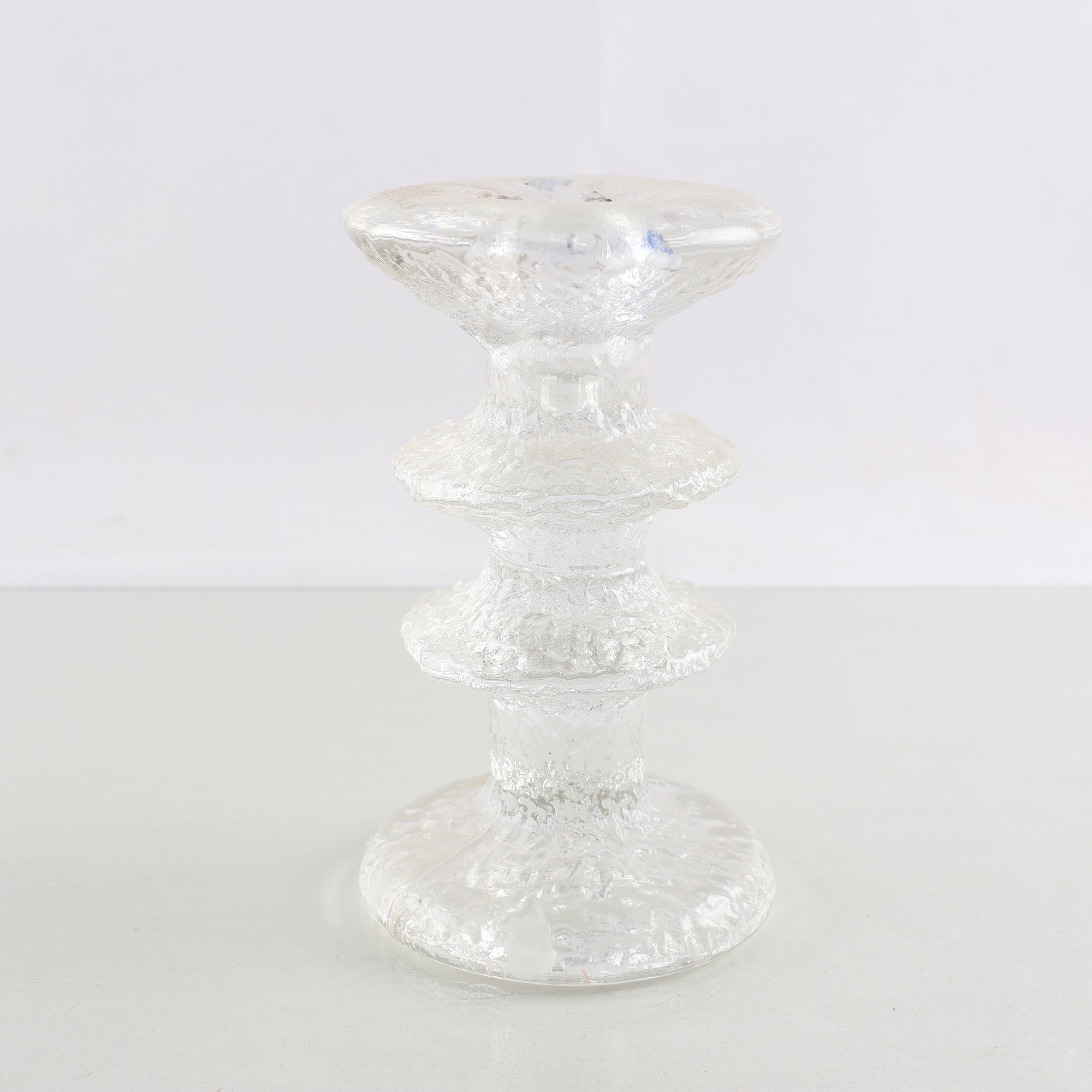 Ljusstake, glas, ”Festivo”, Timo Sarpaneva, Iittala, Finland