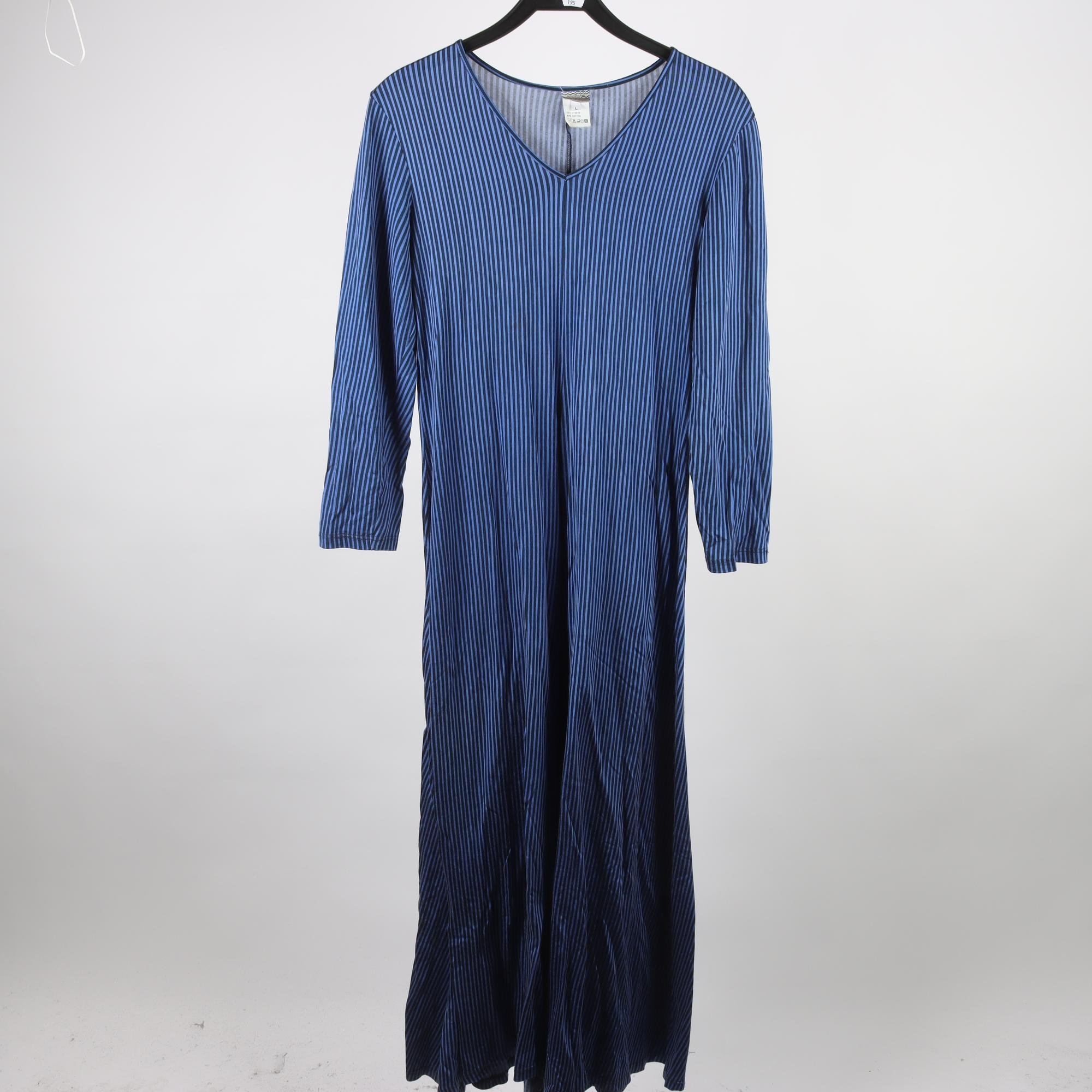 Klänning, Vamlingbolaget, blå, randig, stl. L