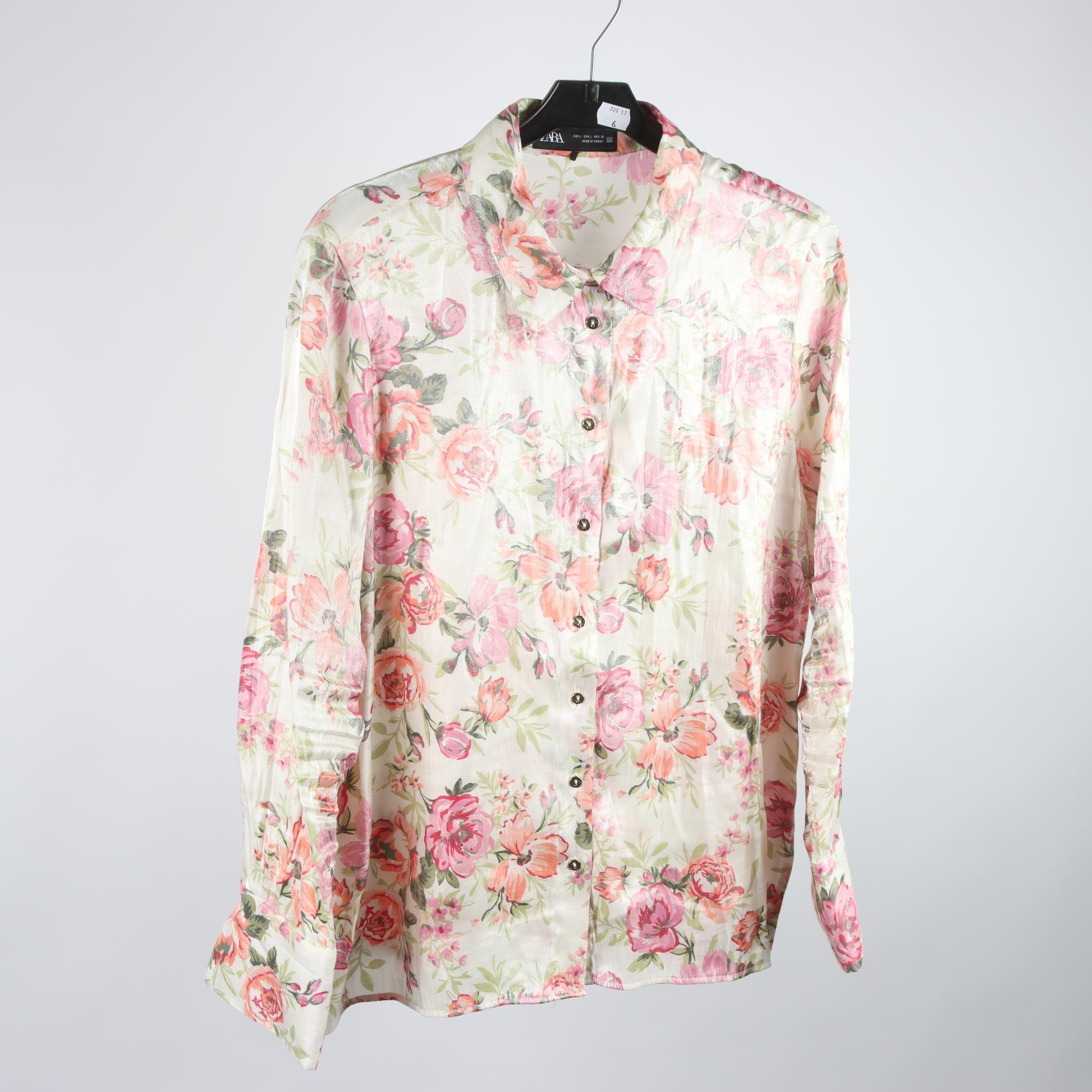 Blus 2-pack, Zara, mönstrad, stl. L-XL