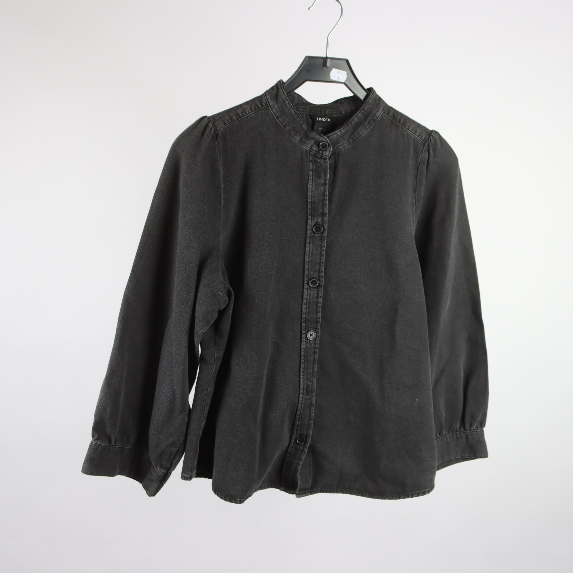 Jeansskjorta, Lindex, svart, stl. M