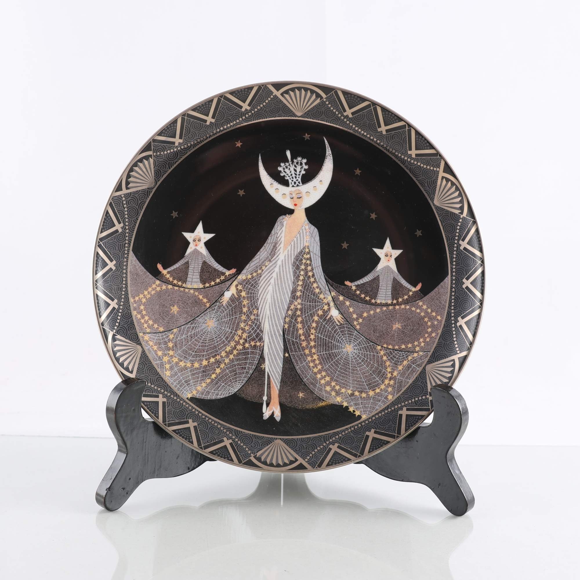 Assiett, Queen of the night, Royal Doulton, England