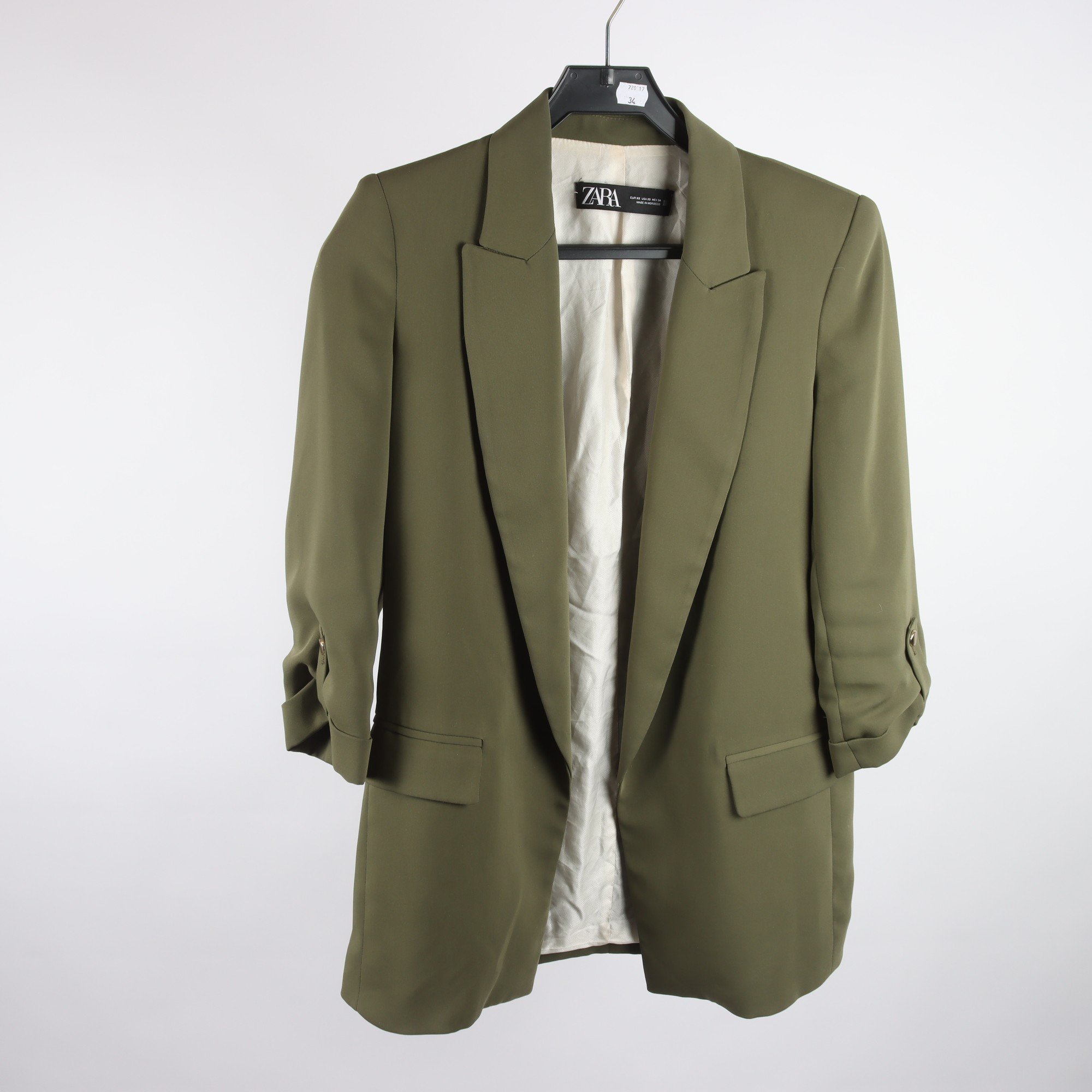 Kavaj, Zara, grön, stl. XS