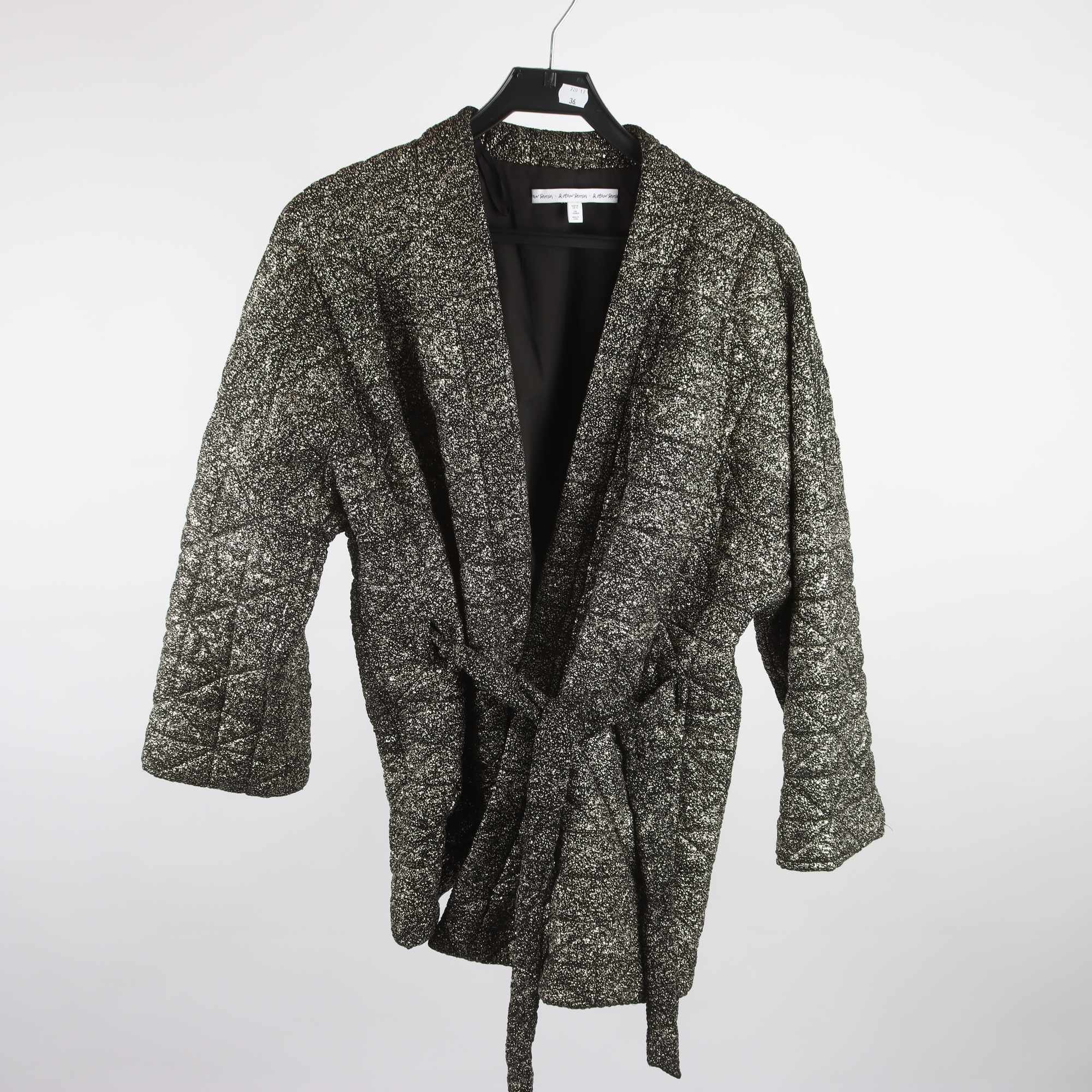 Jacka, & Other Storie, svart, guld, stl. 40