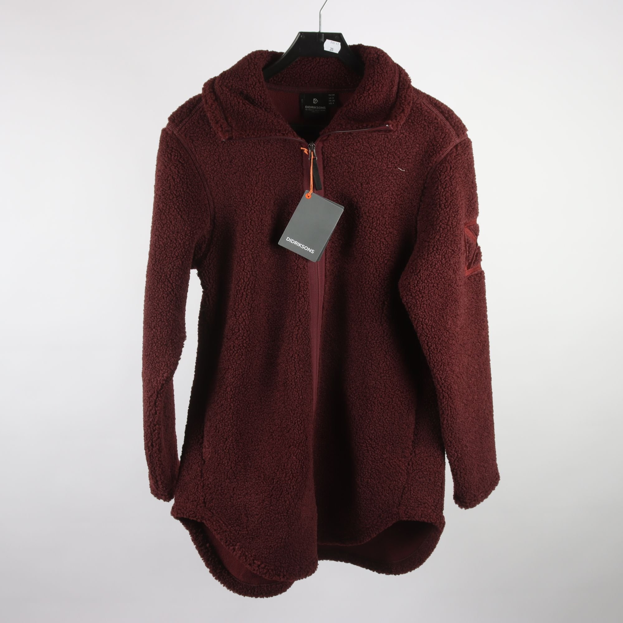 Pilejacka, Didriksons, vinröd, stl. 34