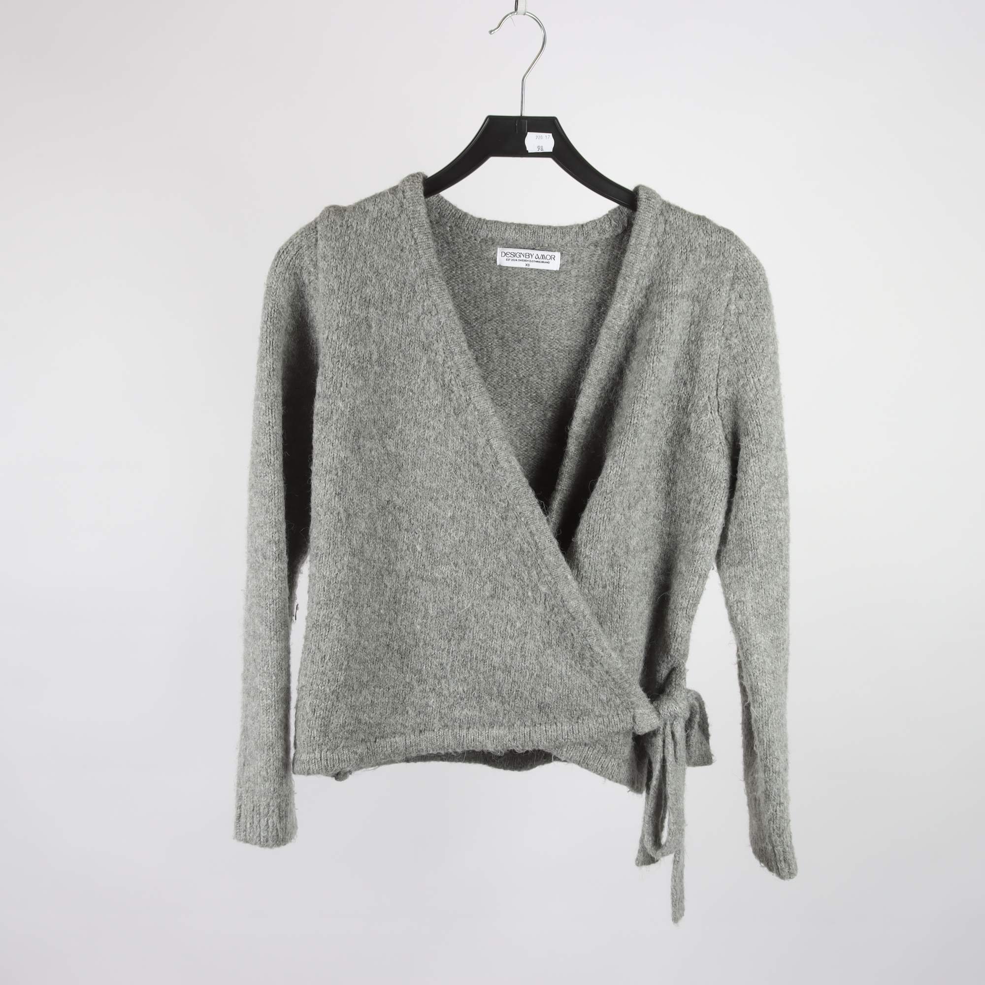 Tröja, Design By Amor, grå, stl. XS