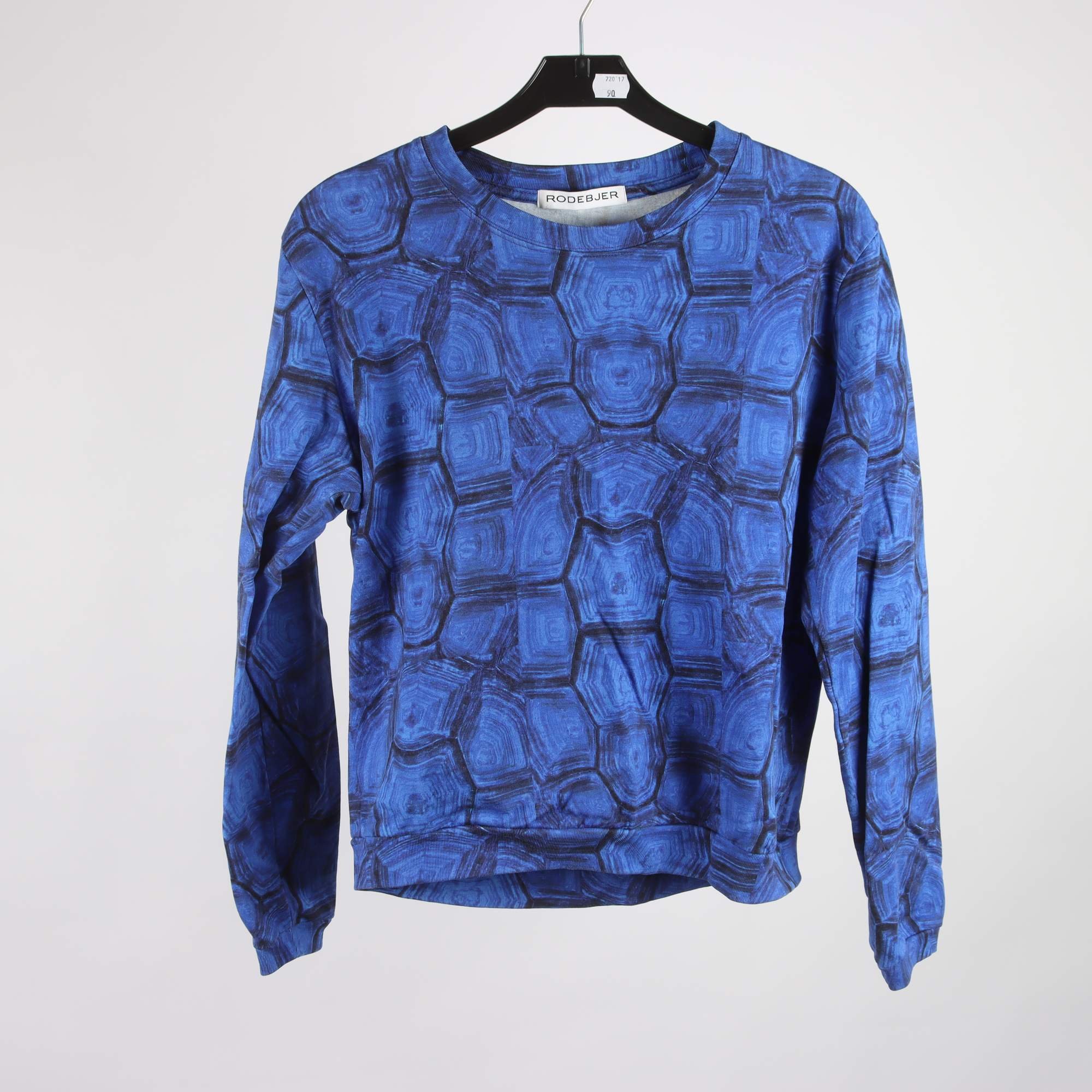 Tröja, Rodebjer, blå, mönstrad, stl. XS