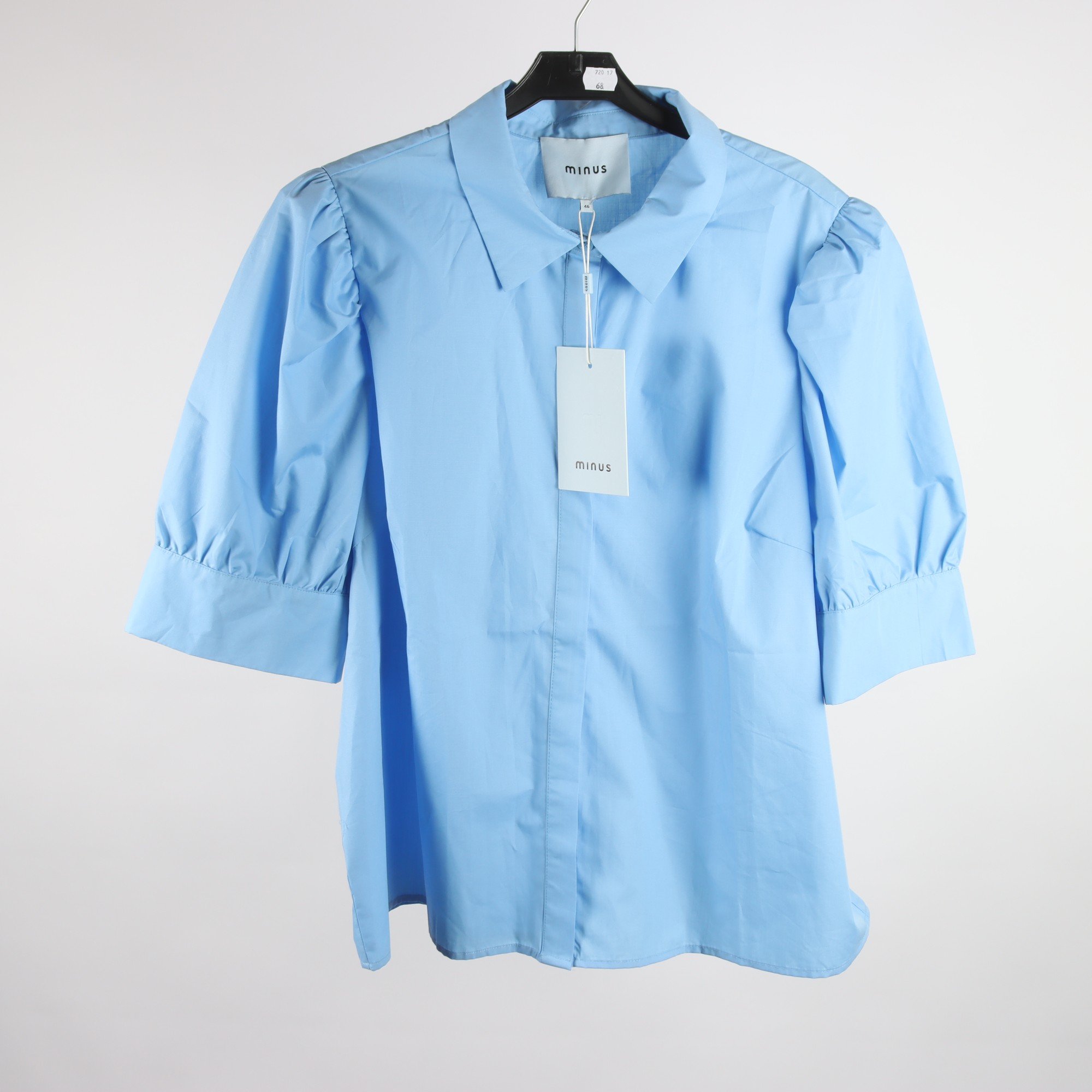 Blus, Minus, blå, stl. 46