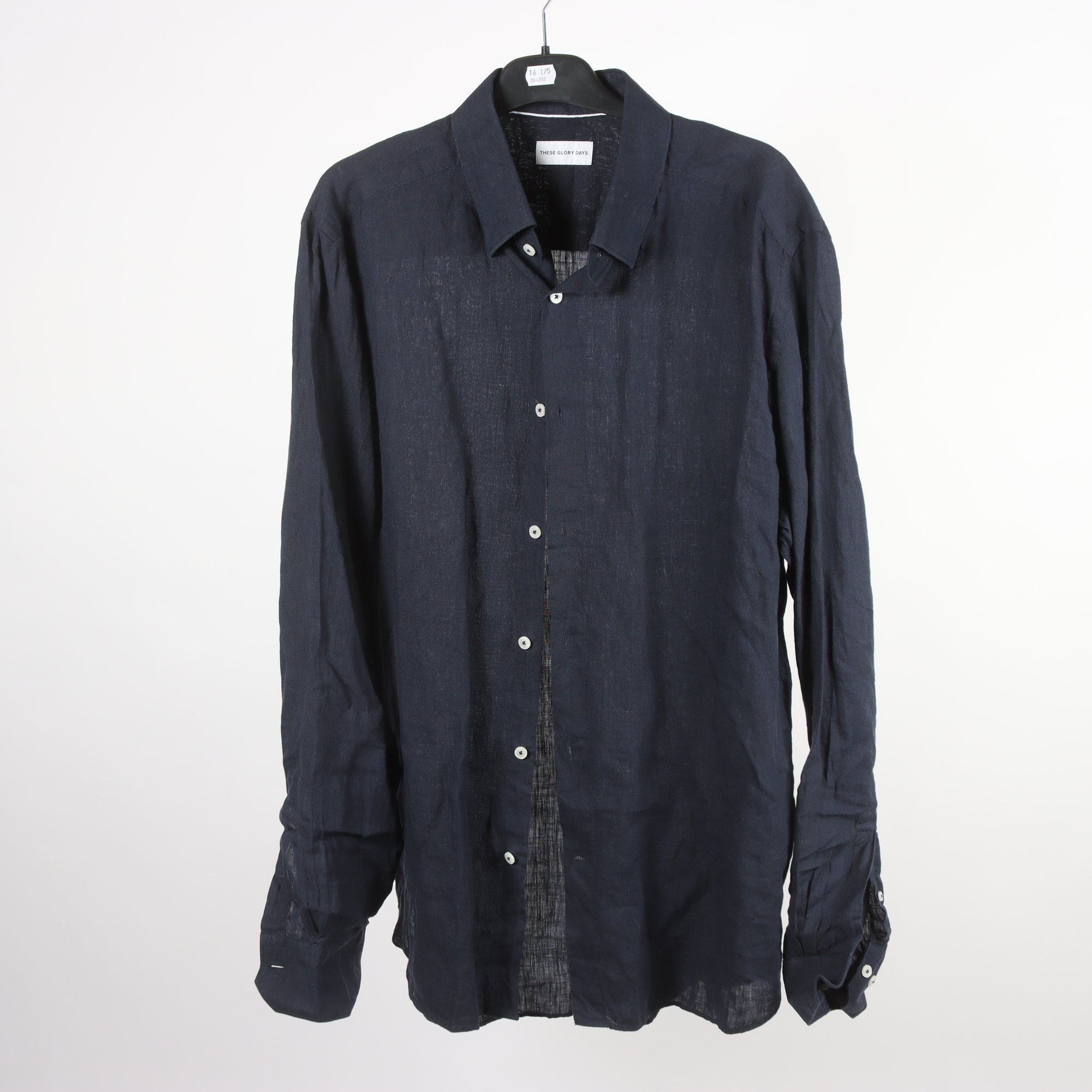 Skjorta, These Glory Days, 100% lin, stl. XL