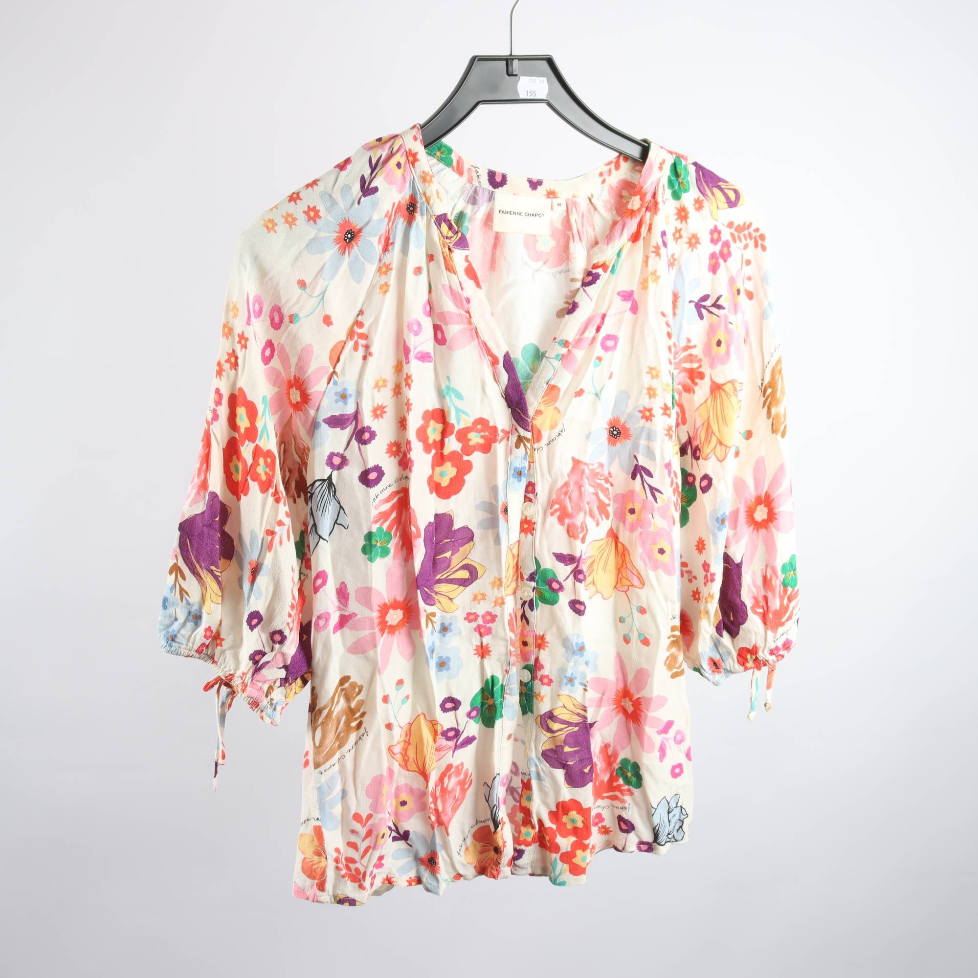 Blus, Fabienne Chapot, mönstrad, stl. 36