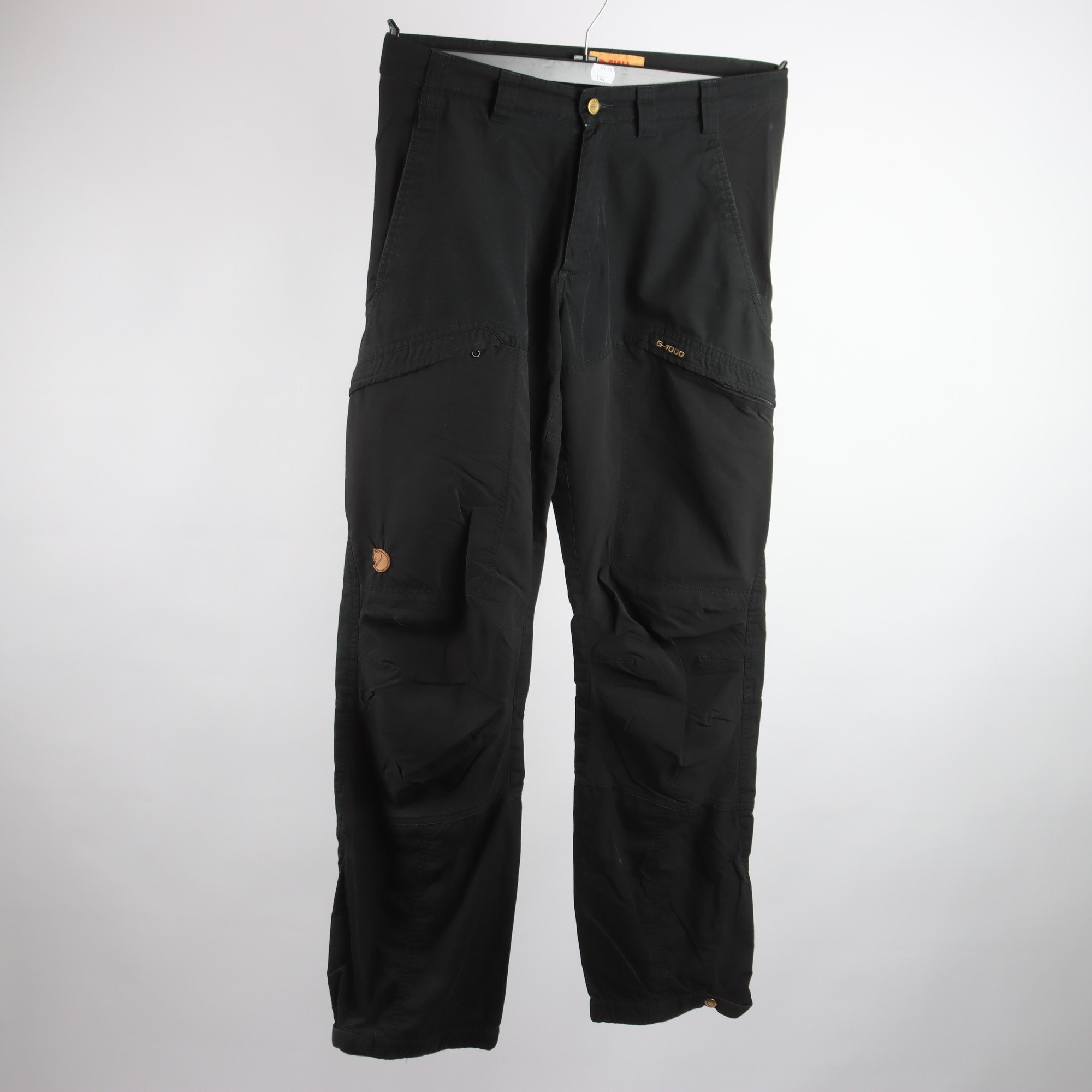 Fritidsbyxor, Fjällräven, svart, stl. 48