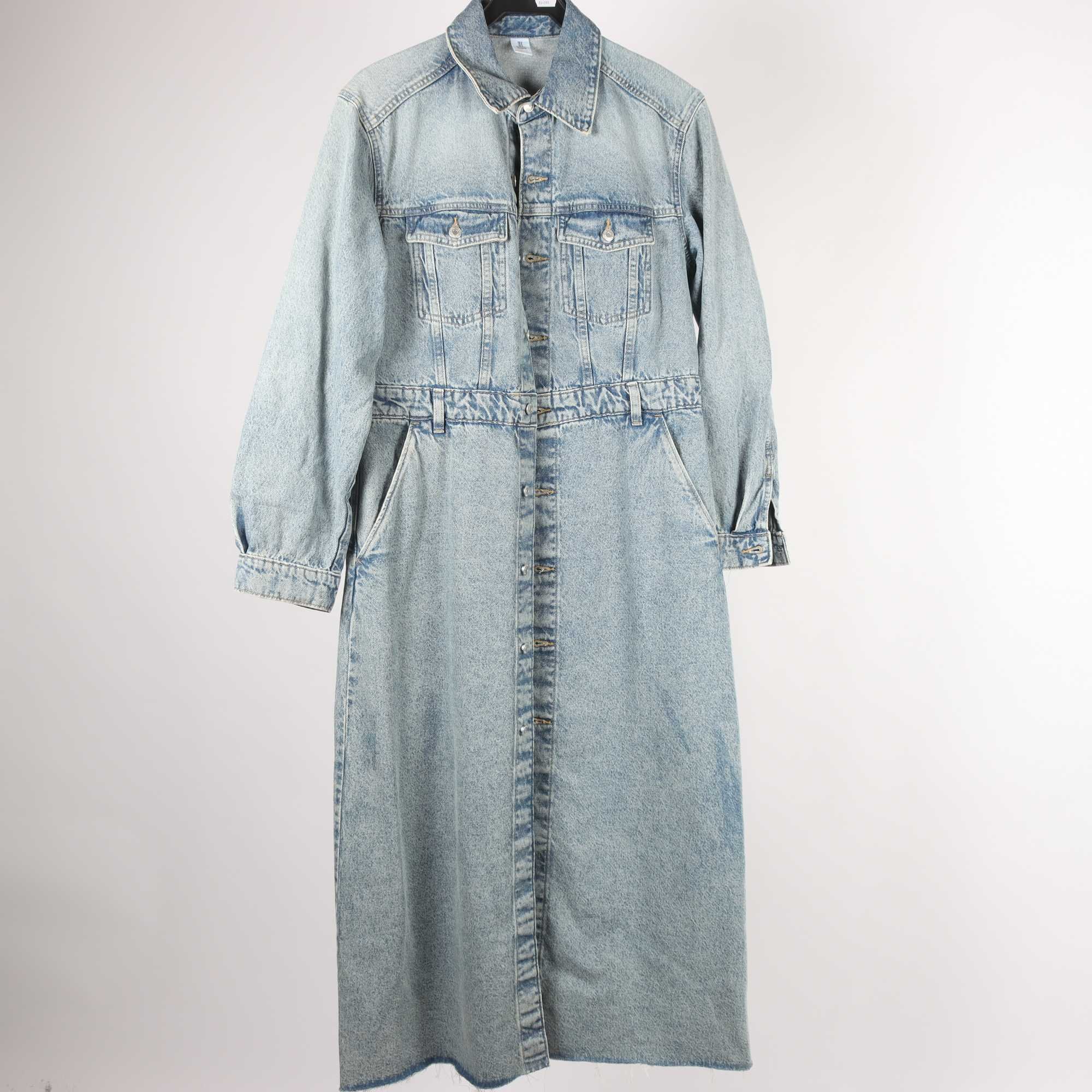 Jeansklänning, H&M, stl. M