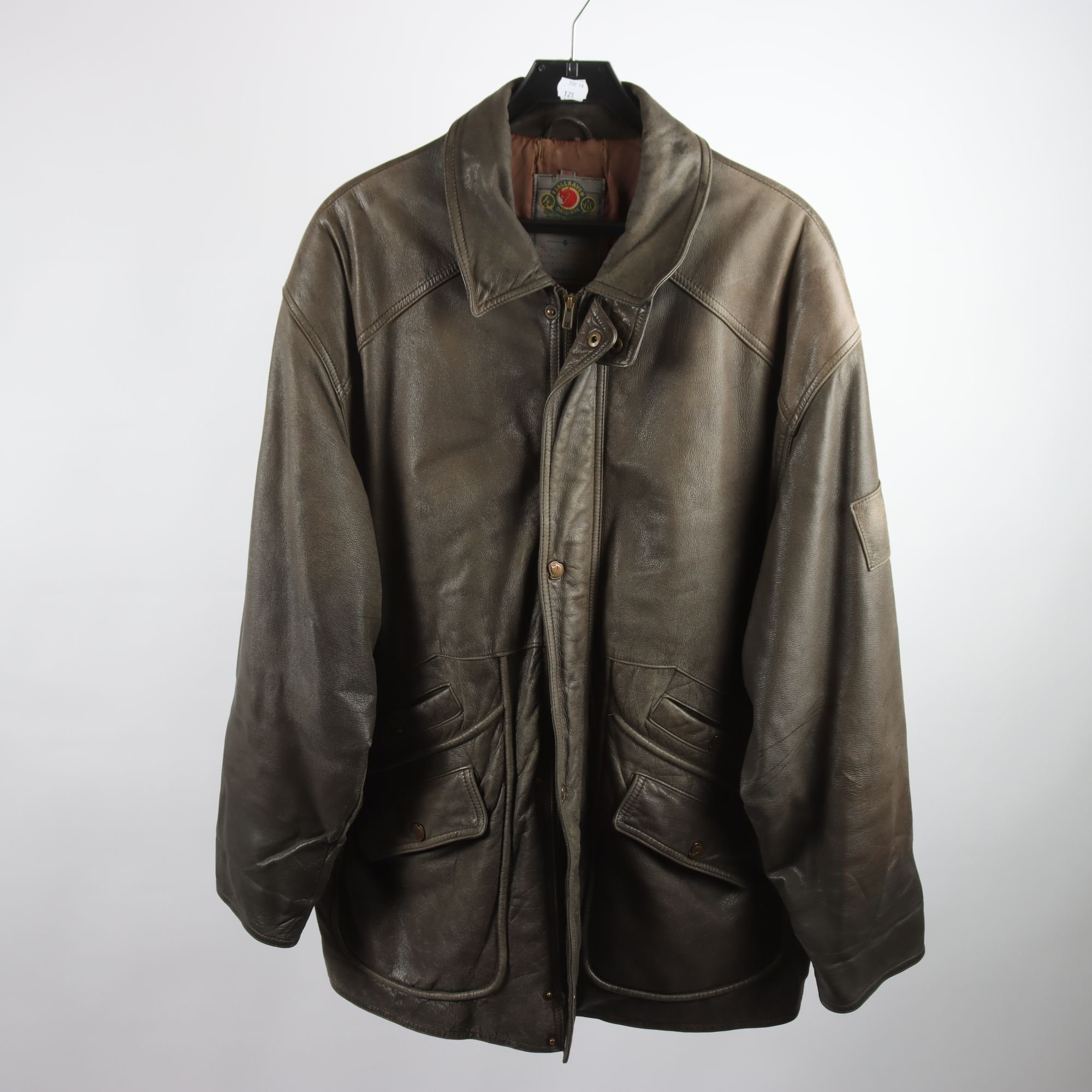 Skinnjacka, Fjällräven, brun, stl. XL