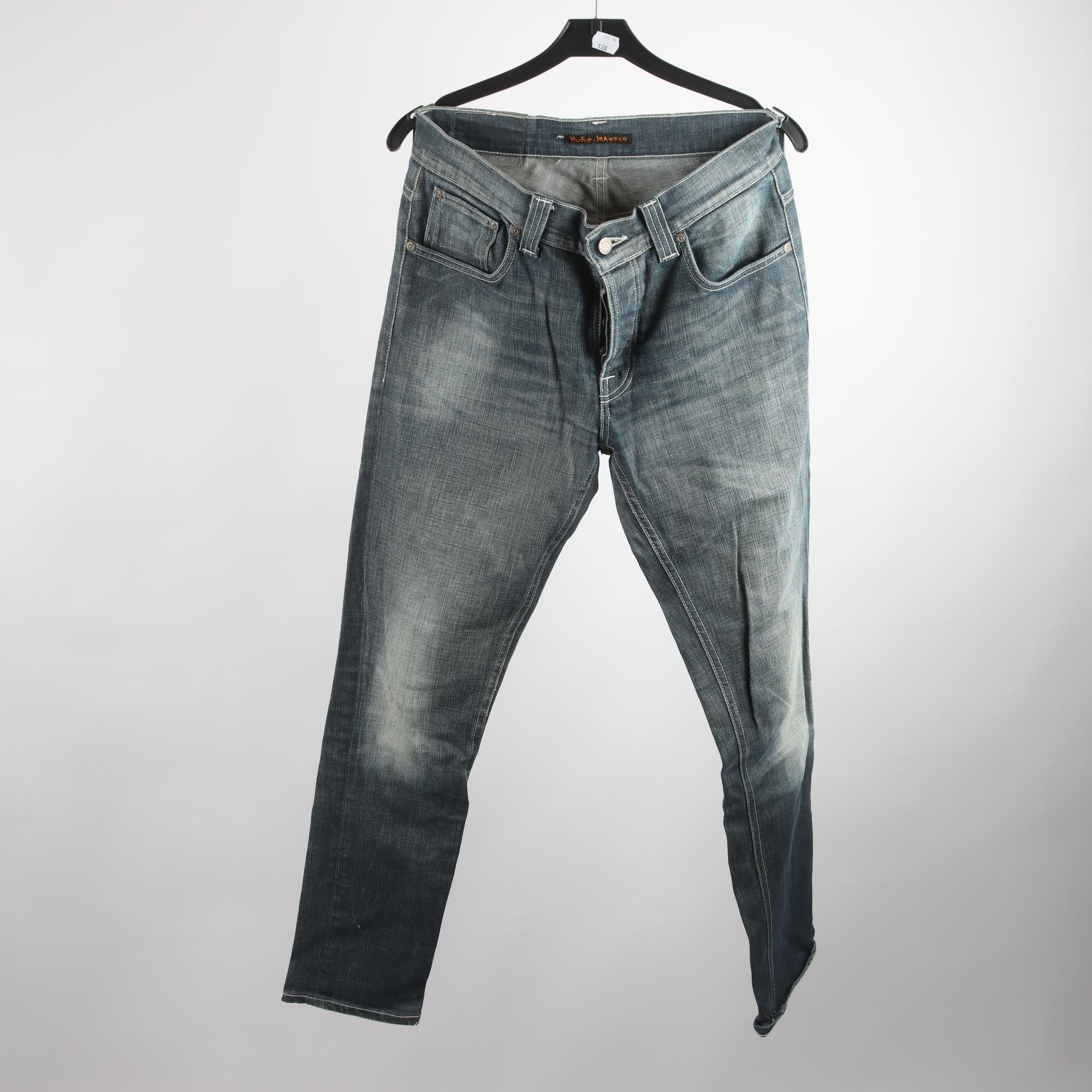 Jeans, Nudie, blå, stl. W32 L32