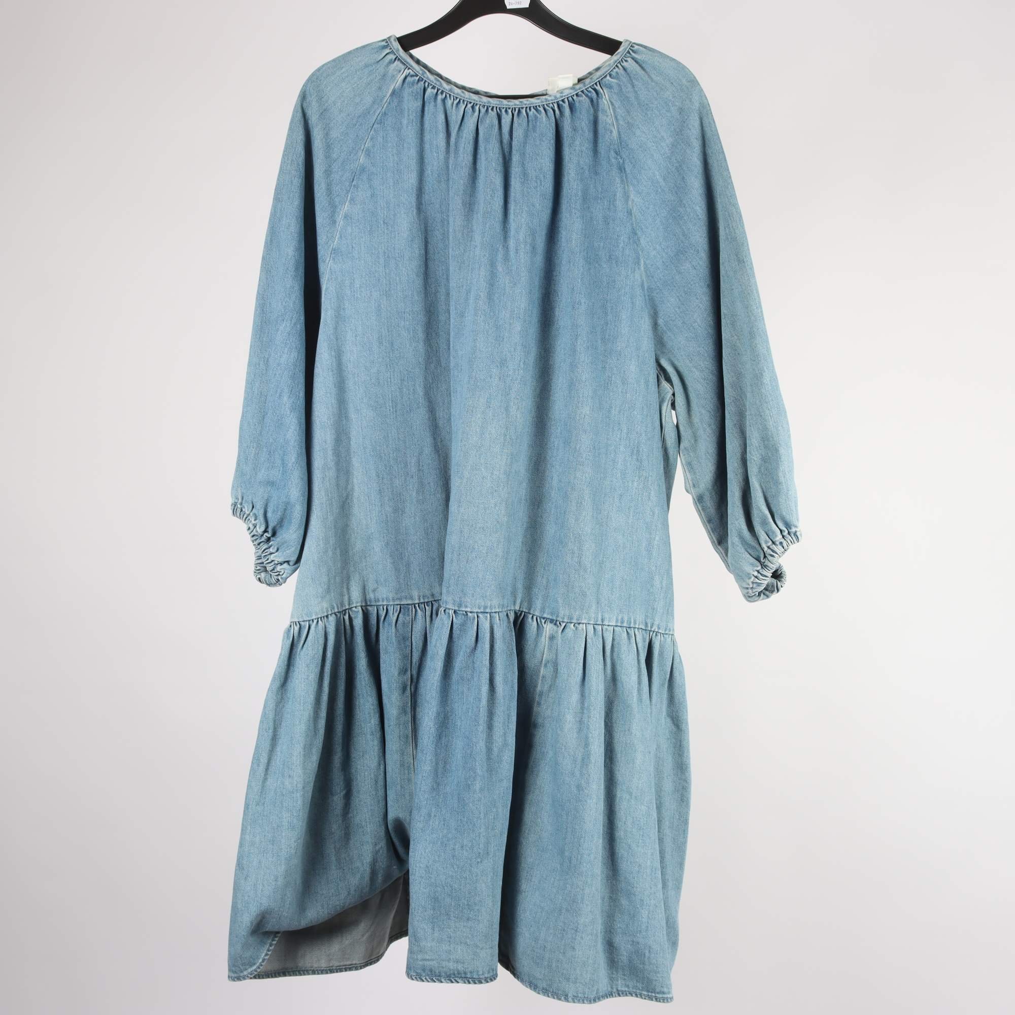 Jeansklänning, H&M, stl. M