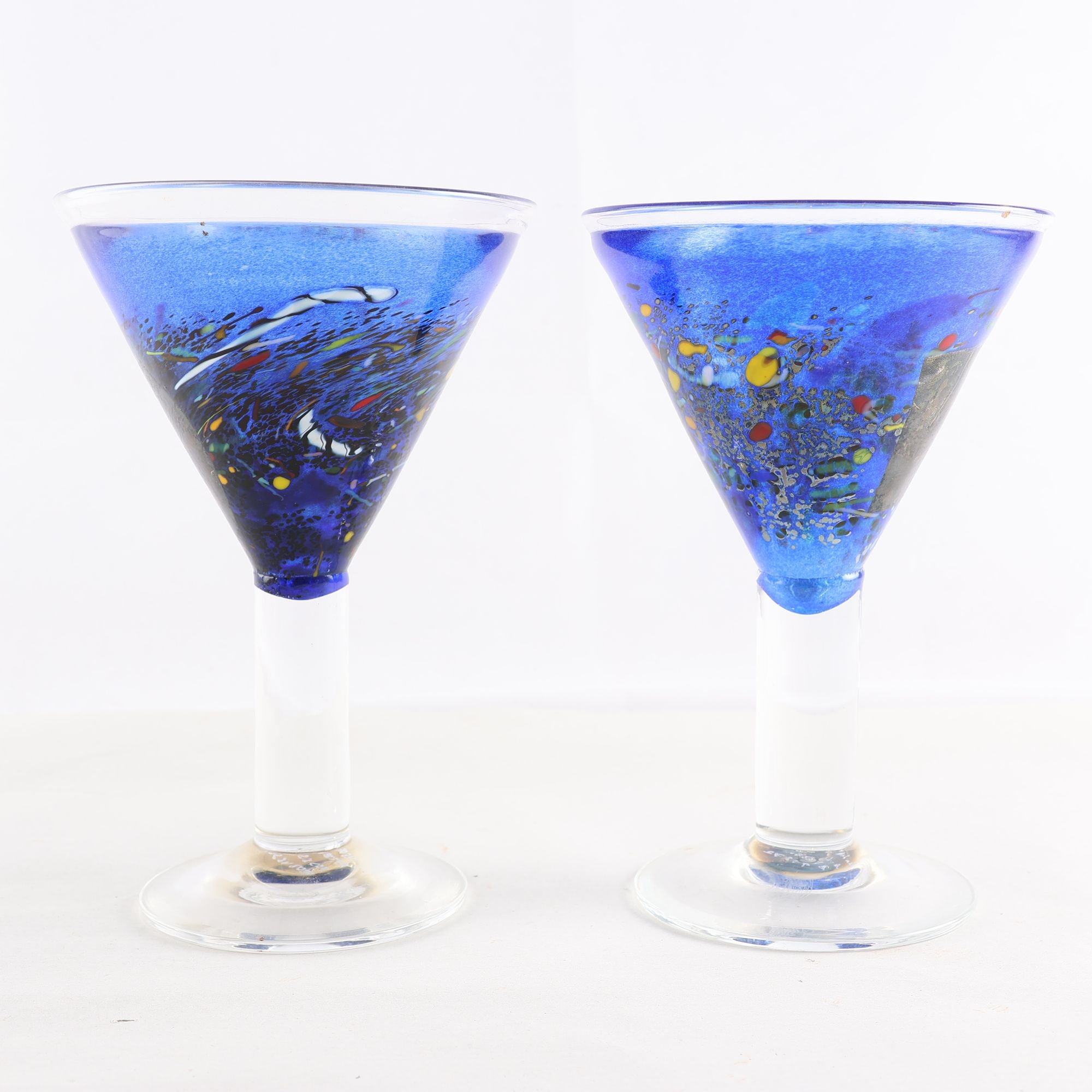 Pokalglas, ”Satellite”, Bertil Vallien, Kosta Boda. Samfraktas ej.