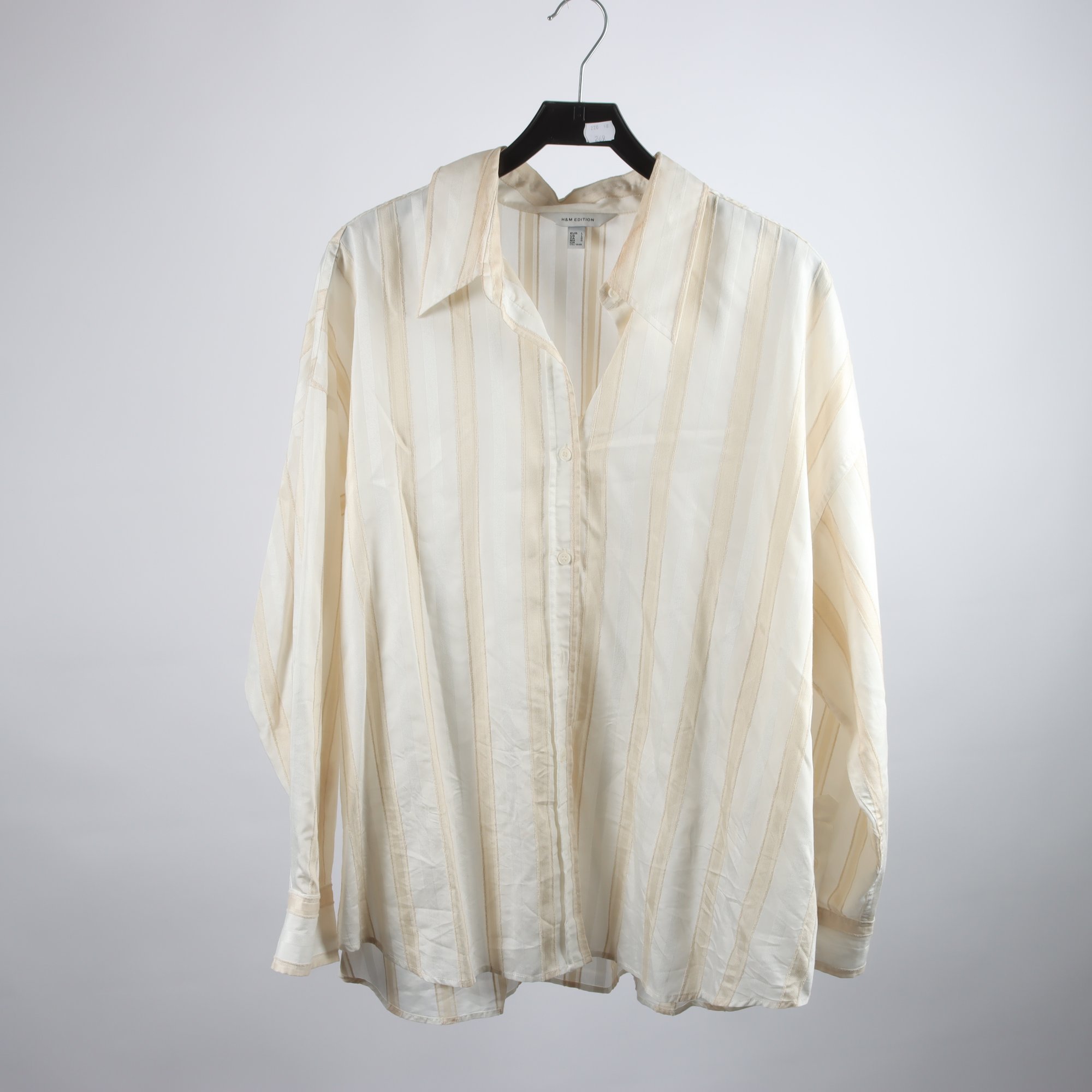 Blus, H&M Edition, beige, stl. L.