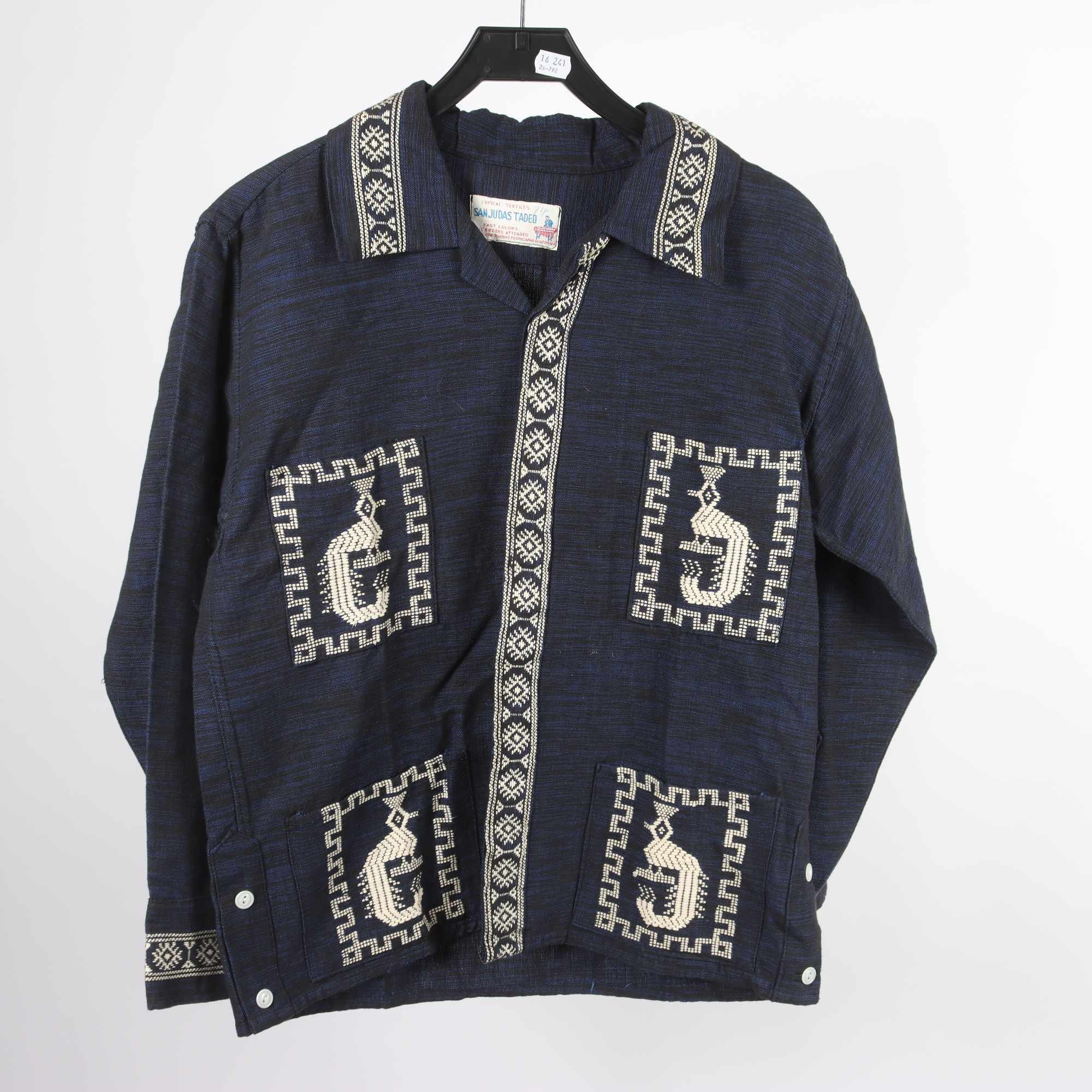 Skjorta, Typical Textiles Guatemala, vintage, stl. M
