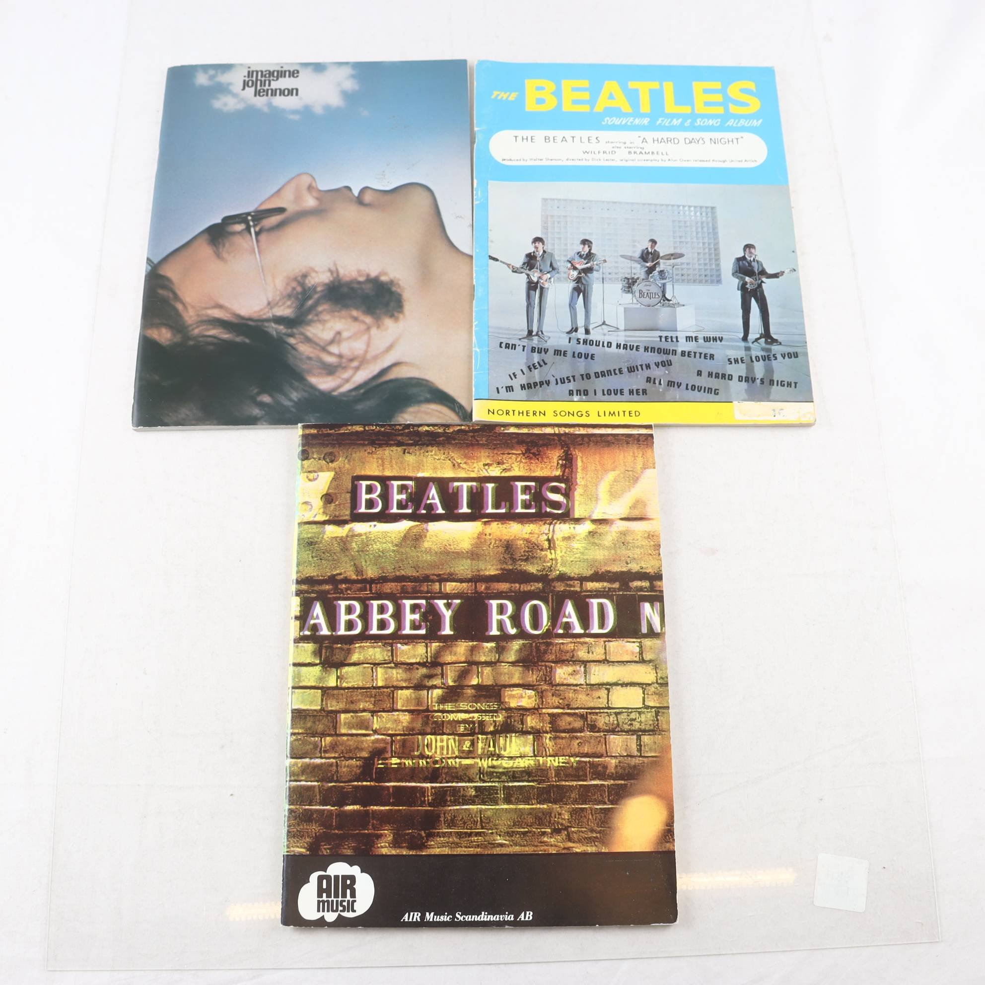 The Beatles & John Lennon, nothäften, 3 st.