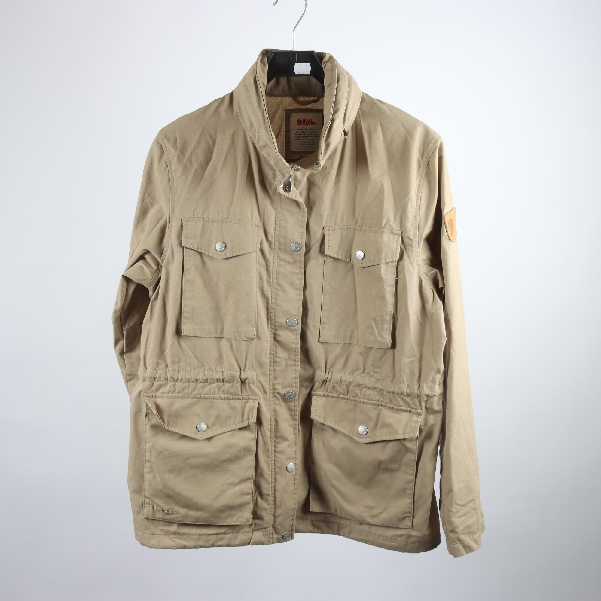 Friluftsjacka, Fjällräven, beige, stl. L.