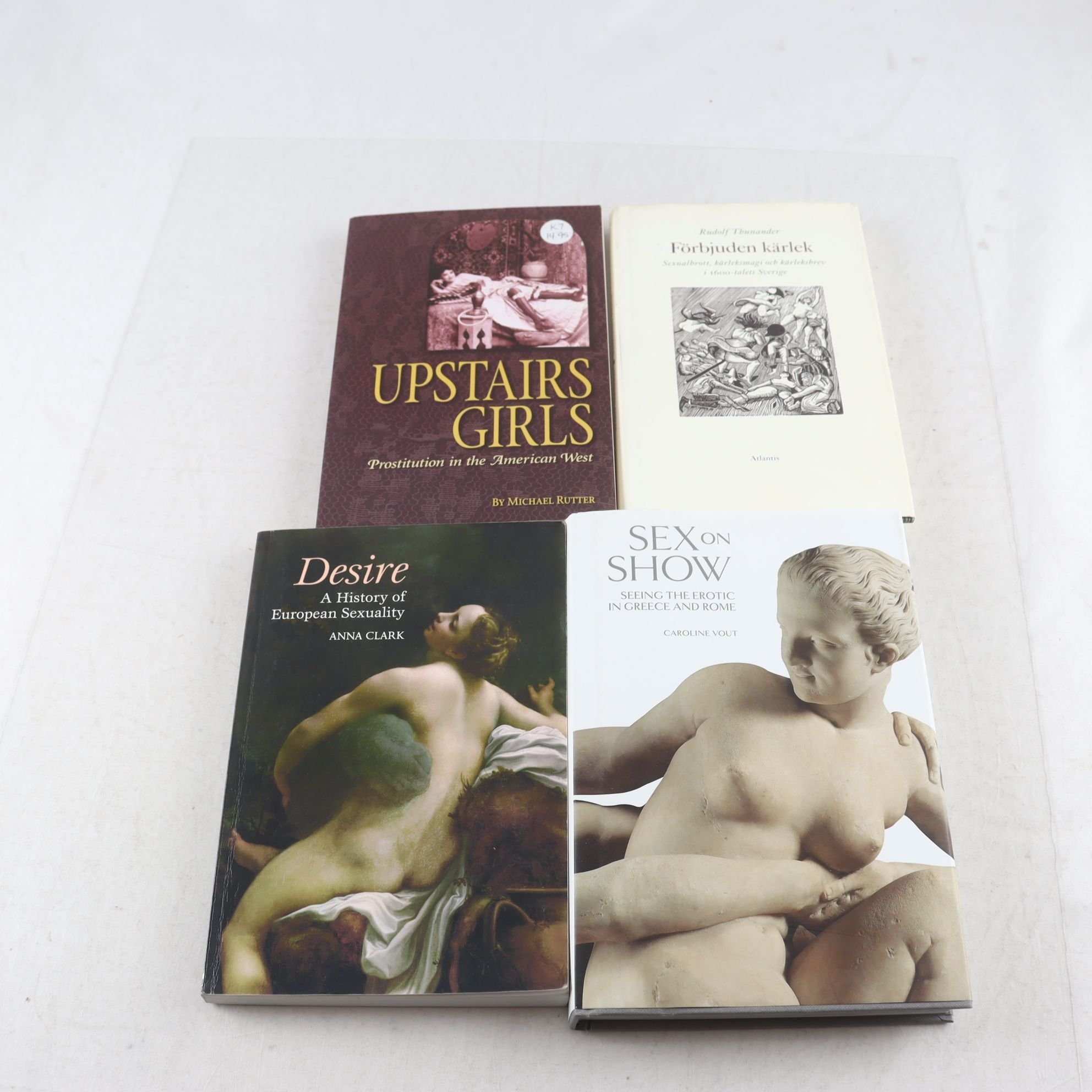 Sexualitet i historiskt perspektiv, bokpaket med 4 volymer