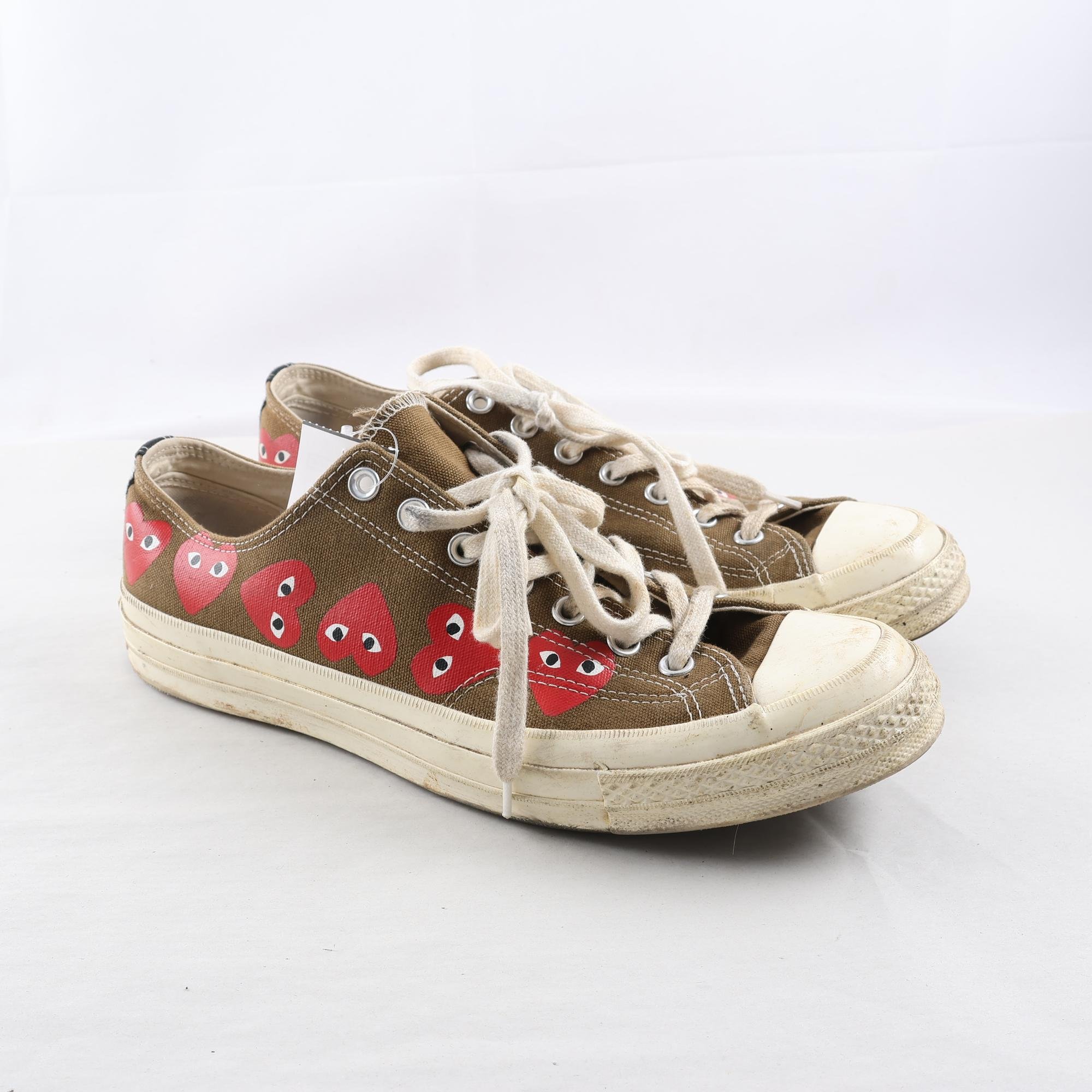 Sneakers, Converse x Comme des Garcons, brun, stl. 45
