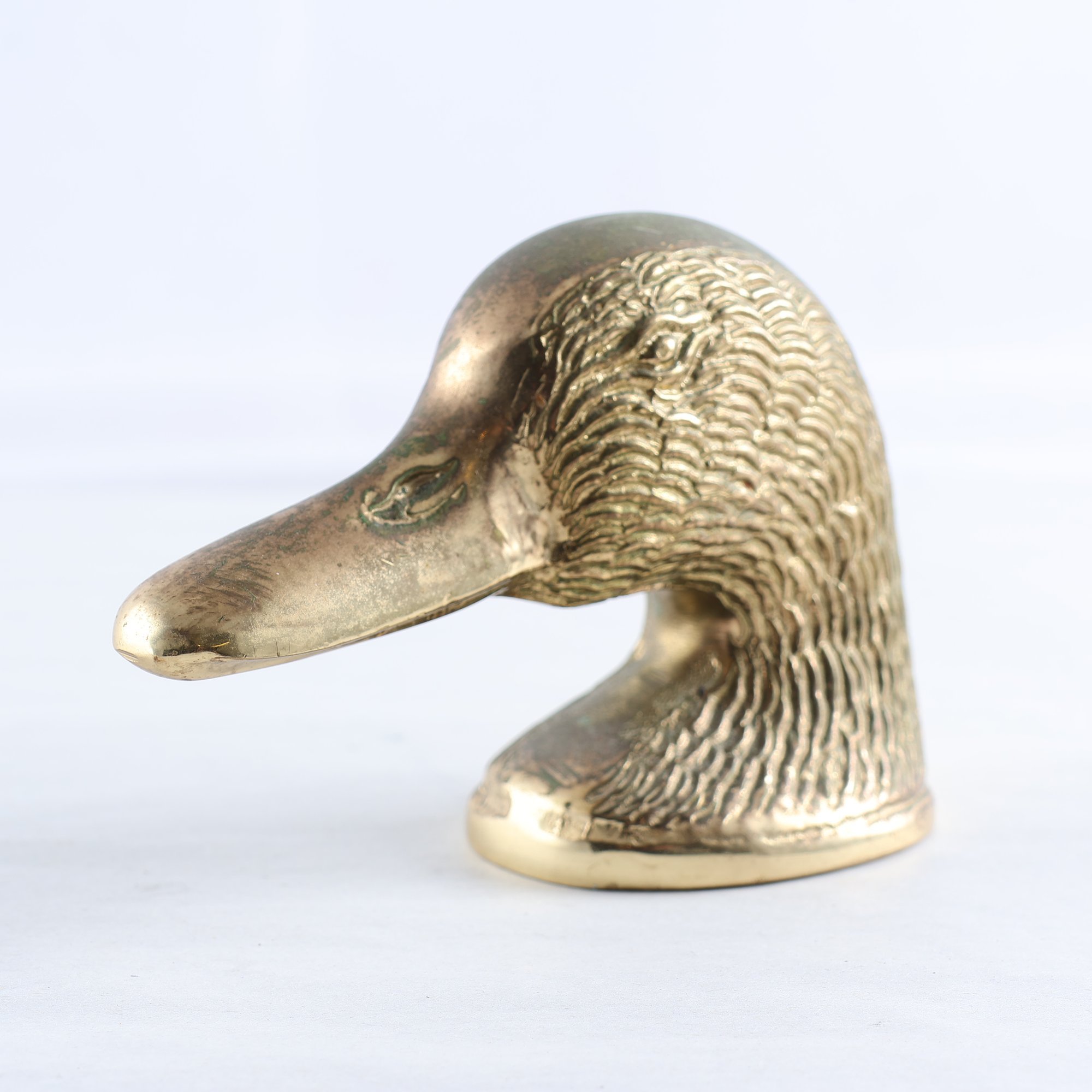 Kapsylöppnare, mässing, Ducky-stil
