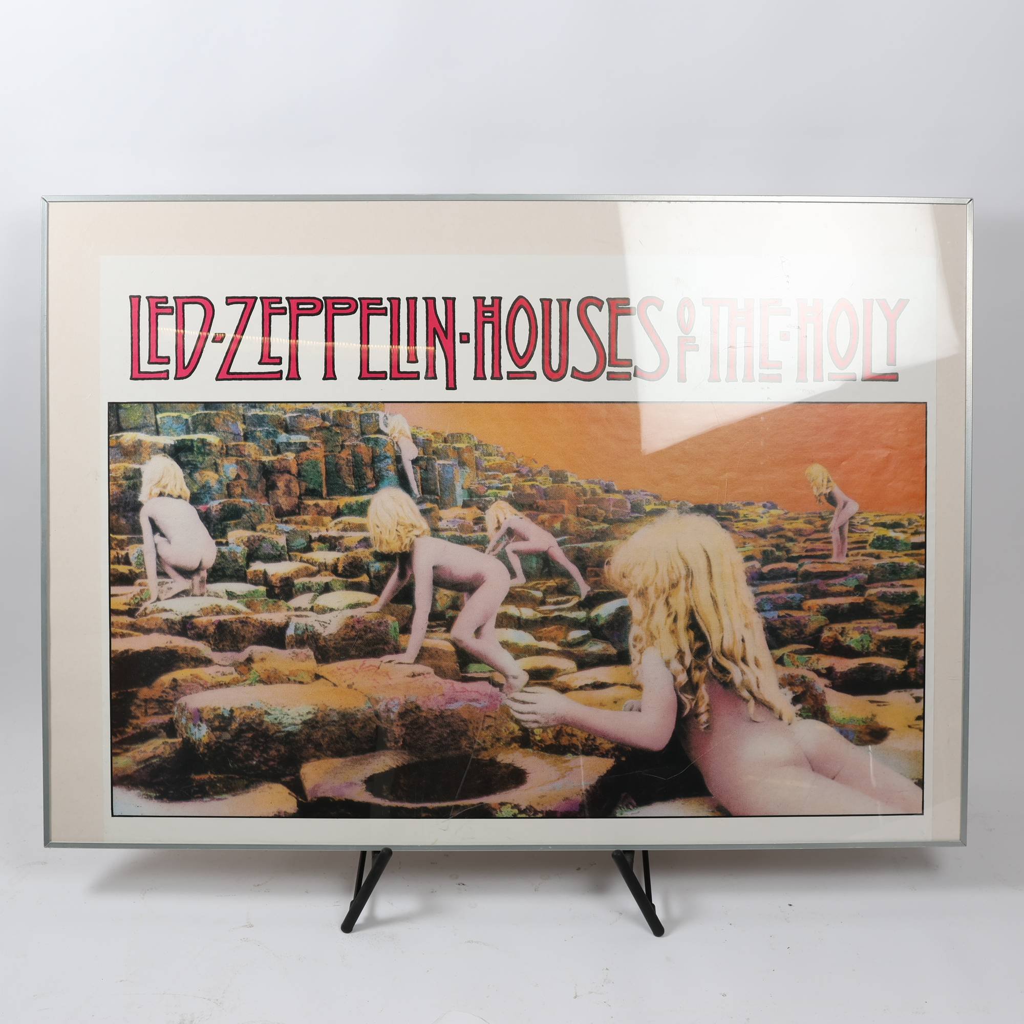 Affisch, tryck, Led-Zeppelin-Houses of the holy. Endast avhämtning.