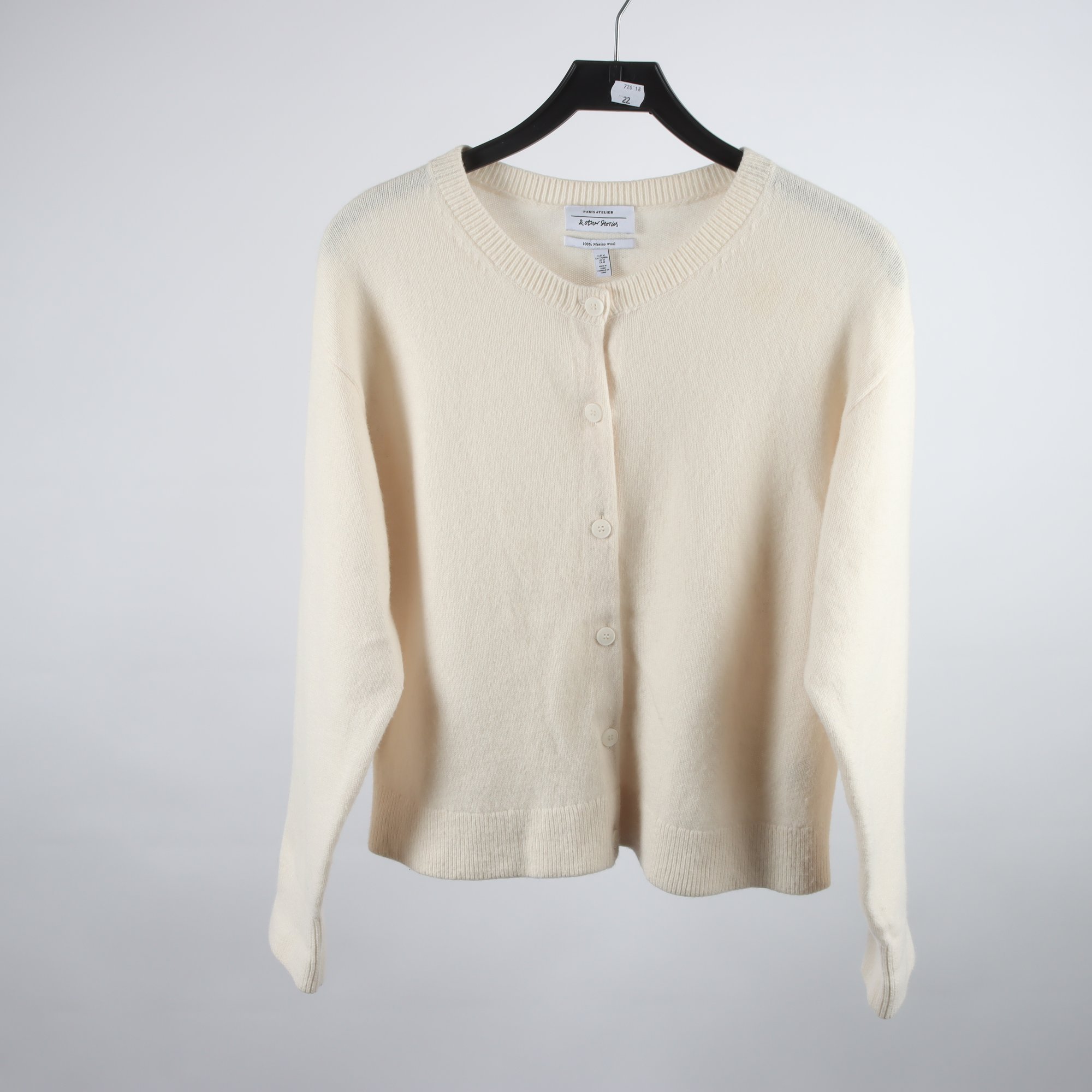 Kofta, & Other Stories, offwhite, 100% merino ull, stl. M