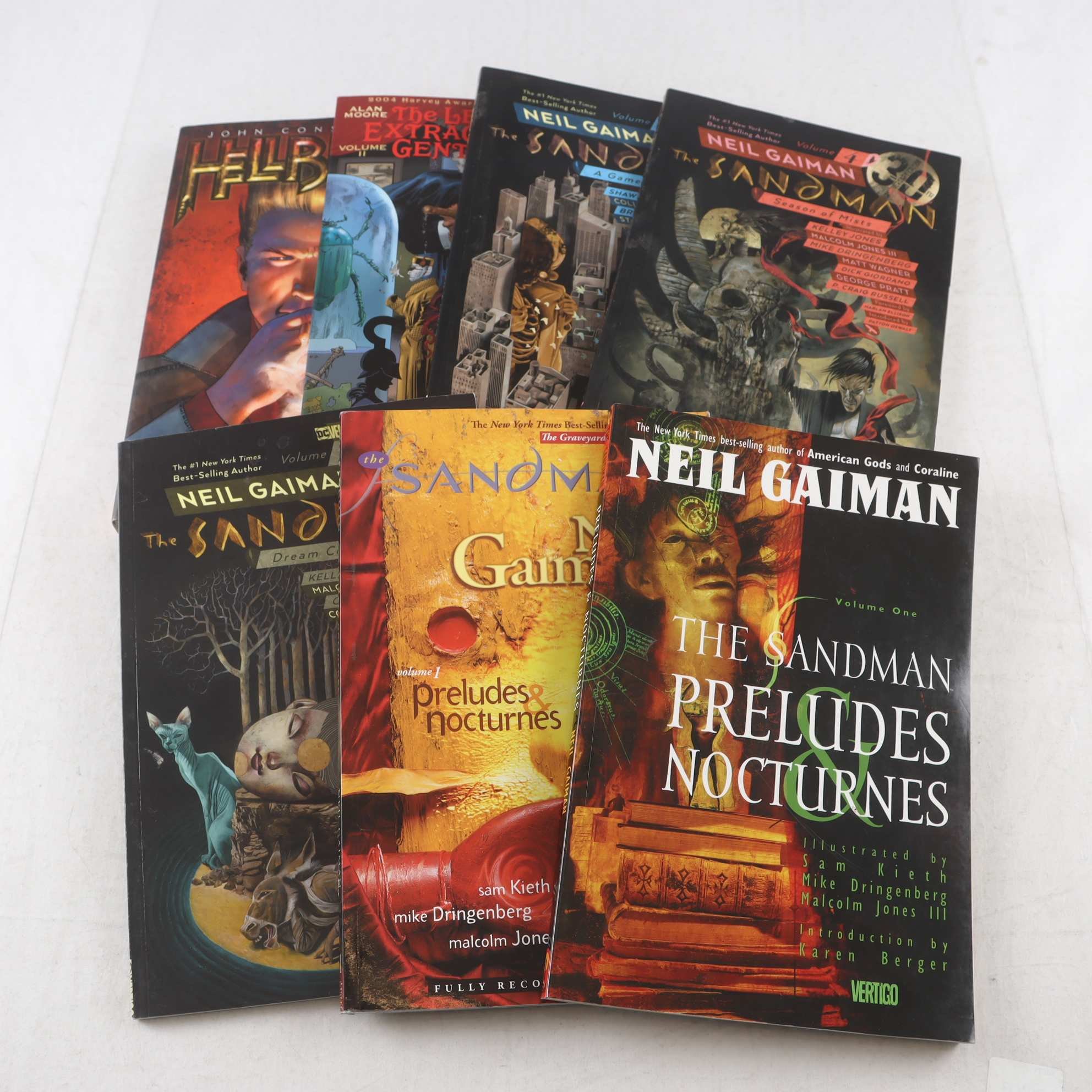 DC/Vertigo, paket med 7 volymer: The Sandman m.m.
