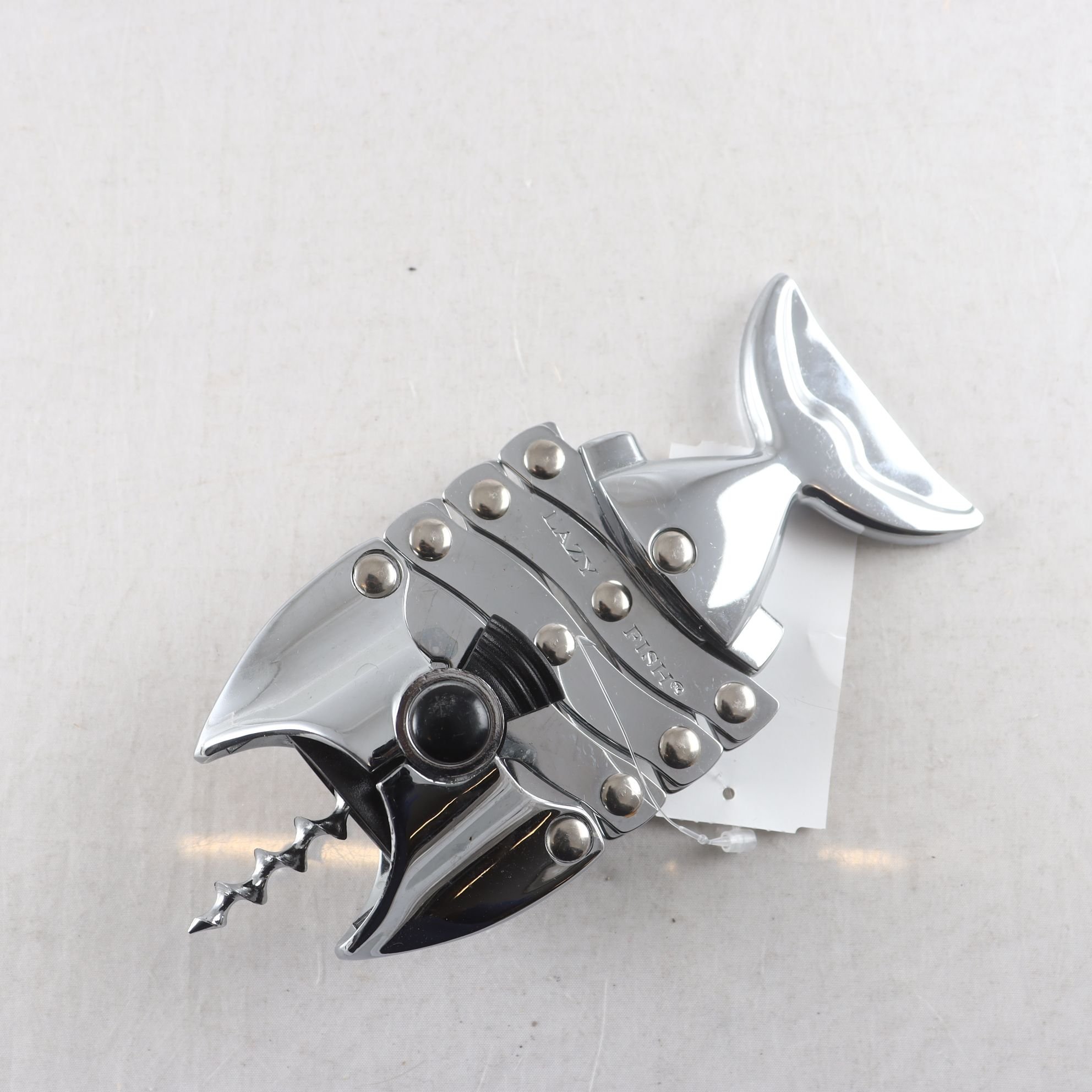 Korkskruv, Lazy Fish, England, metall.