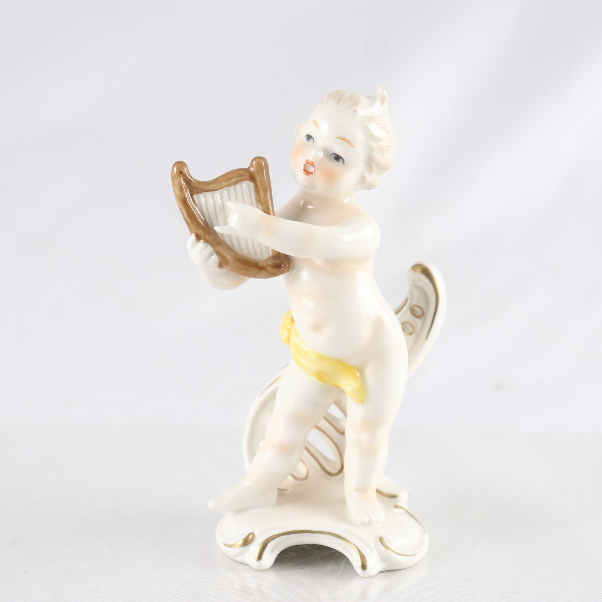 Figurin, Goebel, W Germany, ”Ängel”, porslin.