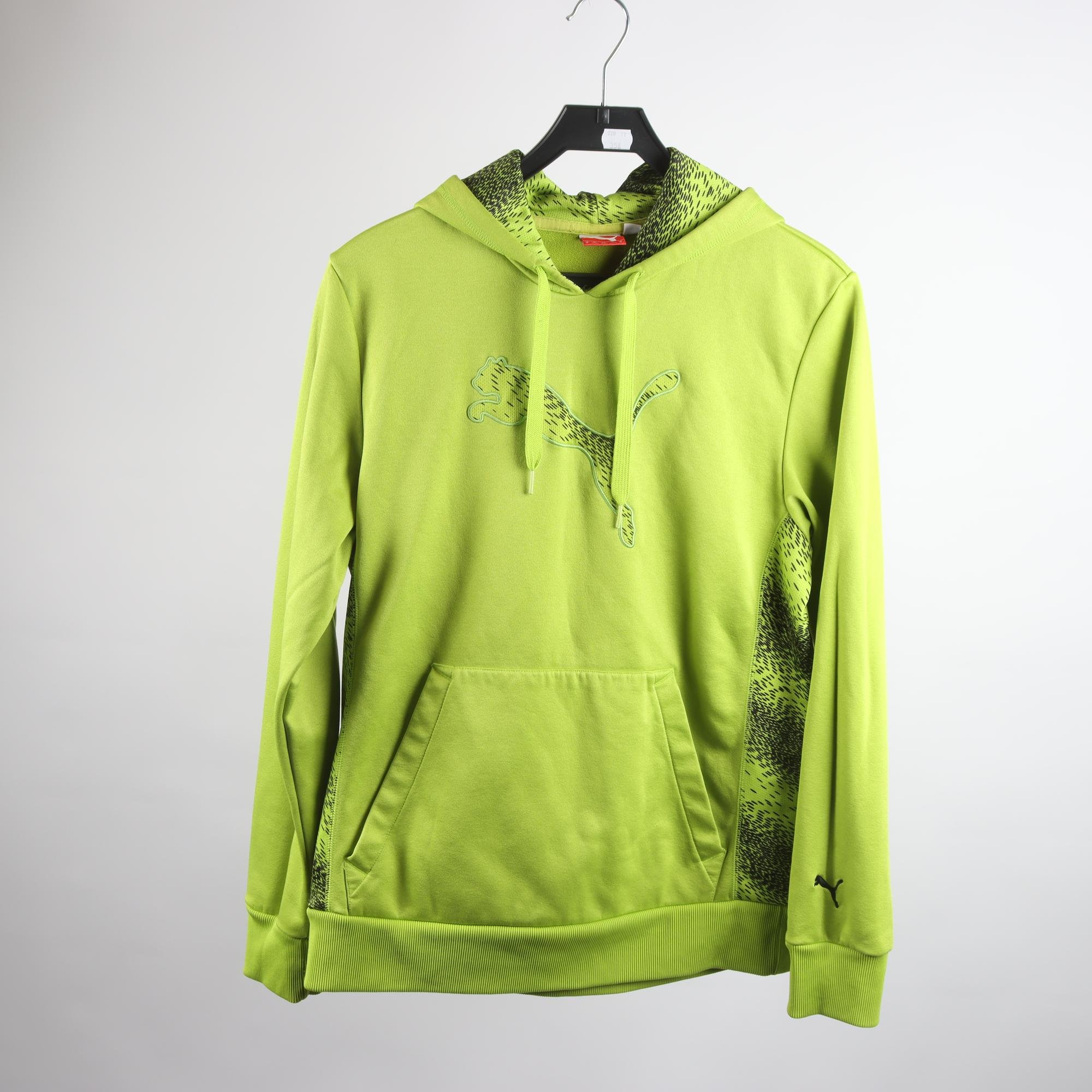 Hoodie, Puma, grön, stl. 48/50.