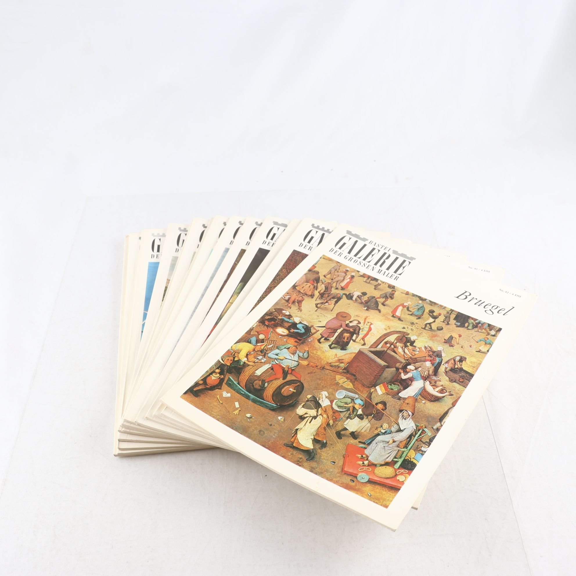 Tidskrifter, Bastei Galerie der grossen maler, tyska, 14 vol.