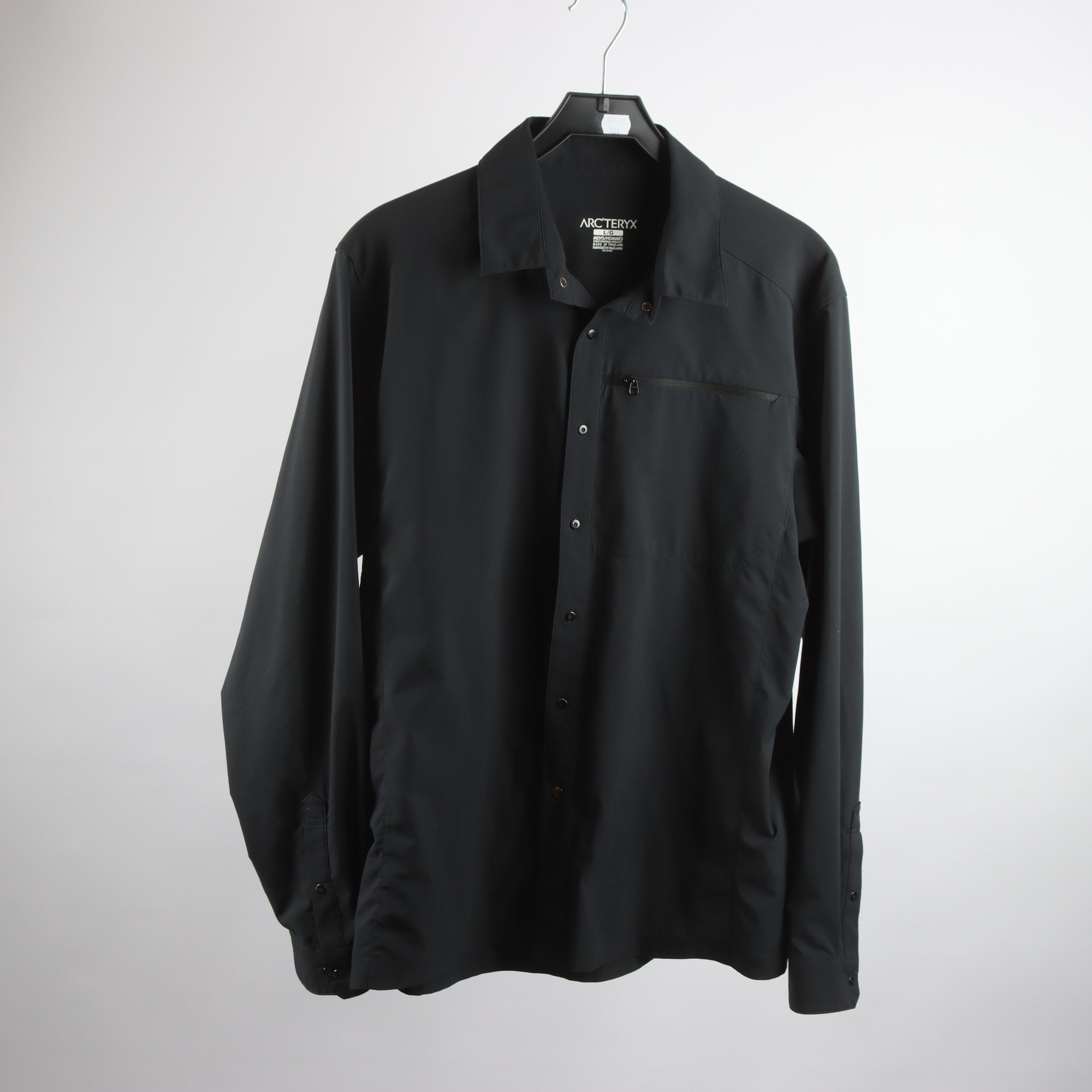 Skjorta, Arcteryx, svart, stl. L.