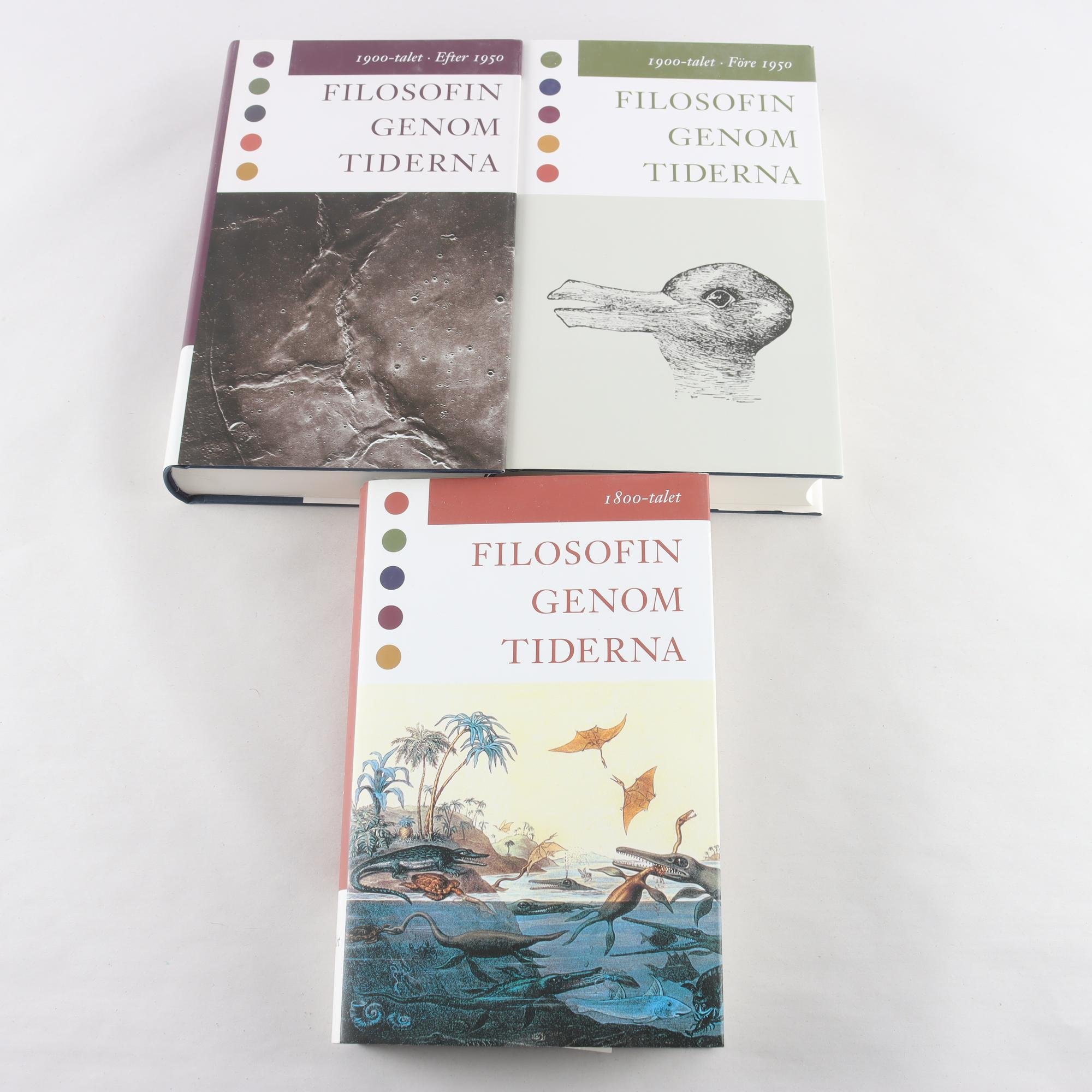 Filosofin genom tiderna, paket med 3 volymer