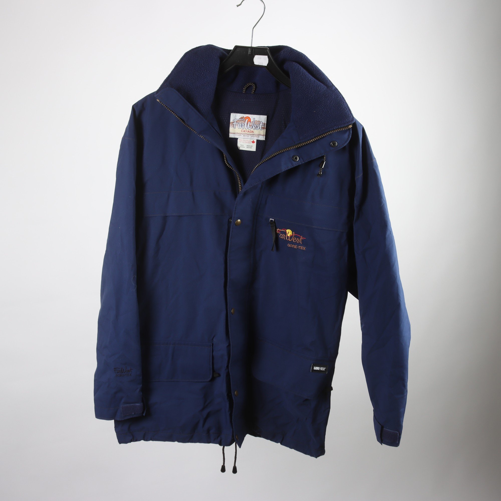 Vindjacka, Far West, Gore-tex, blå, stl. M.