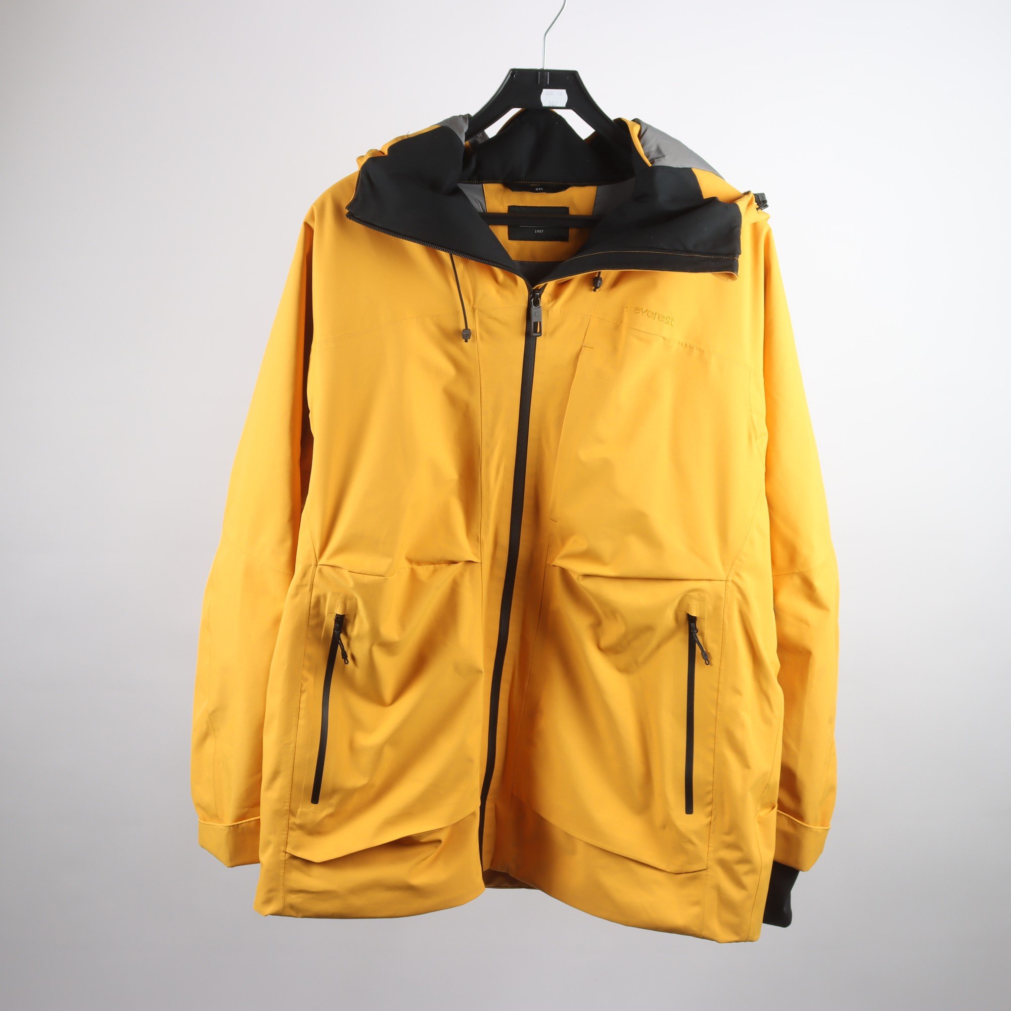 Vindjacka, Everest, lite tjockare, brandgul, stl. XXL.