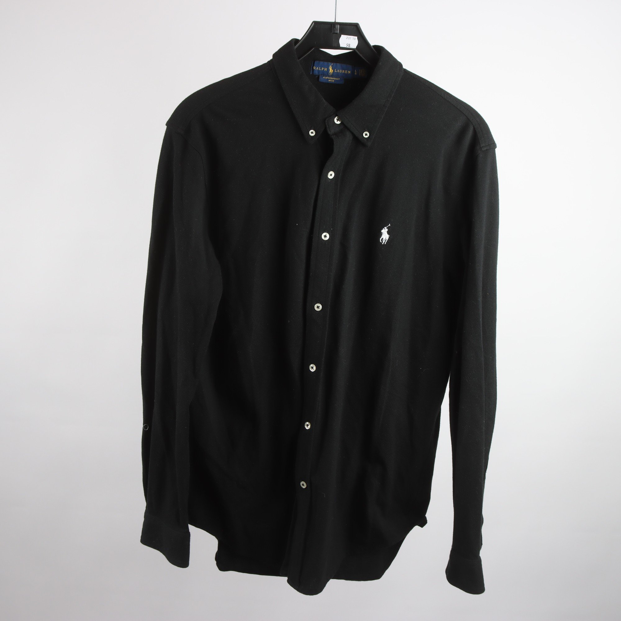 Skjorta, Ralph Lauren, svart, stl. L