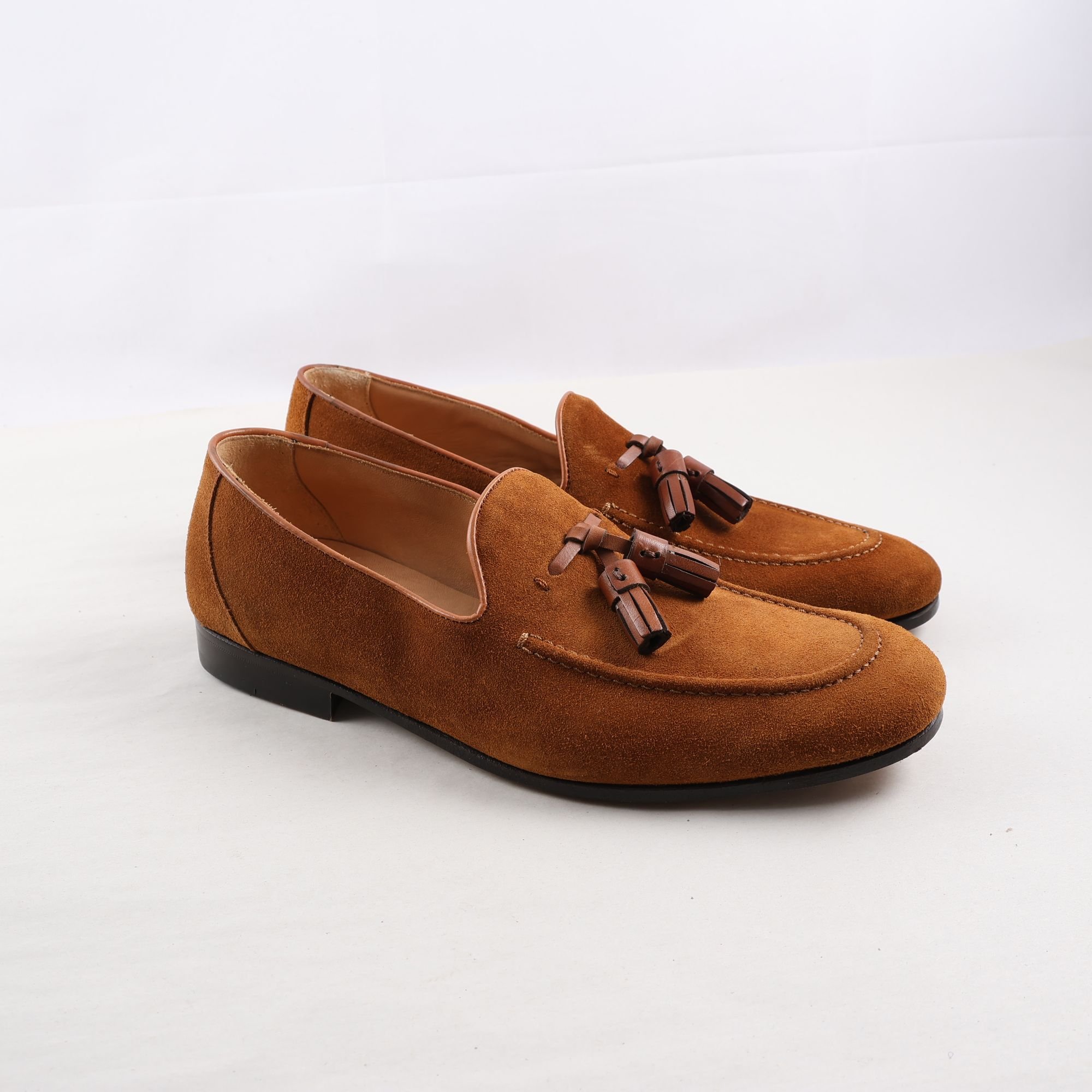 Loafers, Cherry Cool, brun, skinn, stl. 41,5.