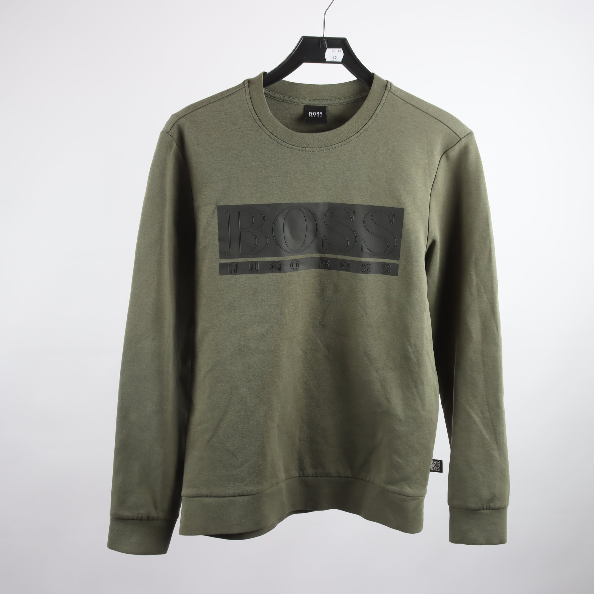 Sweatshirt, Hugo Boss, grön, stl. S