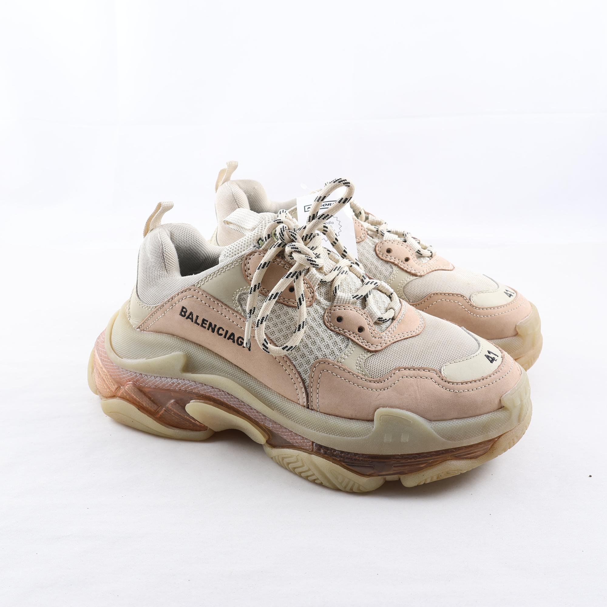 Sneakers, Balenciaga, beige, stl. 41.