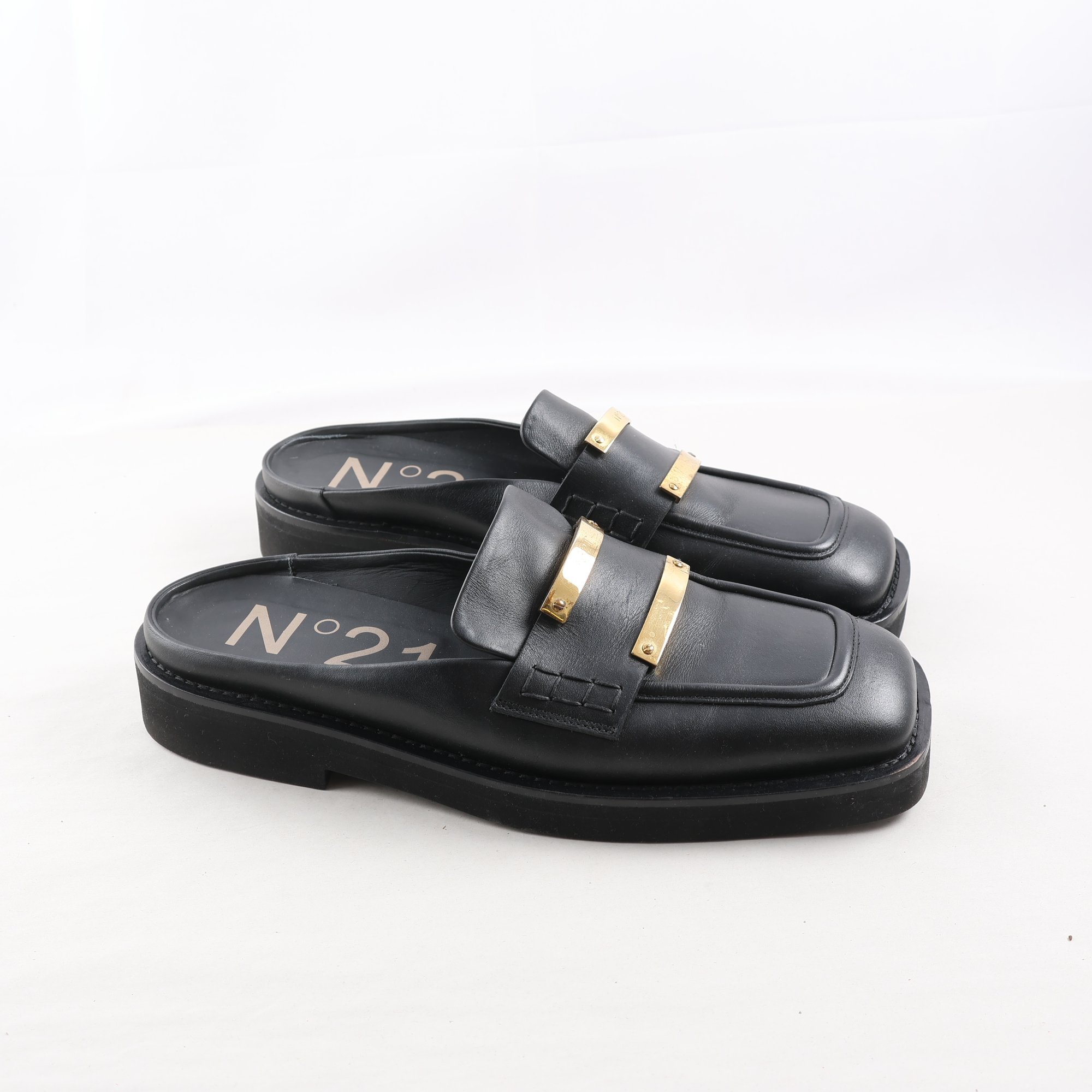 Loafers, N 21, svart, stl. 43.