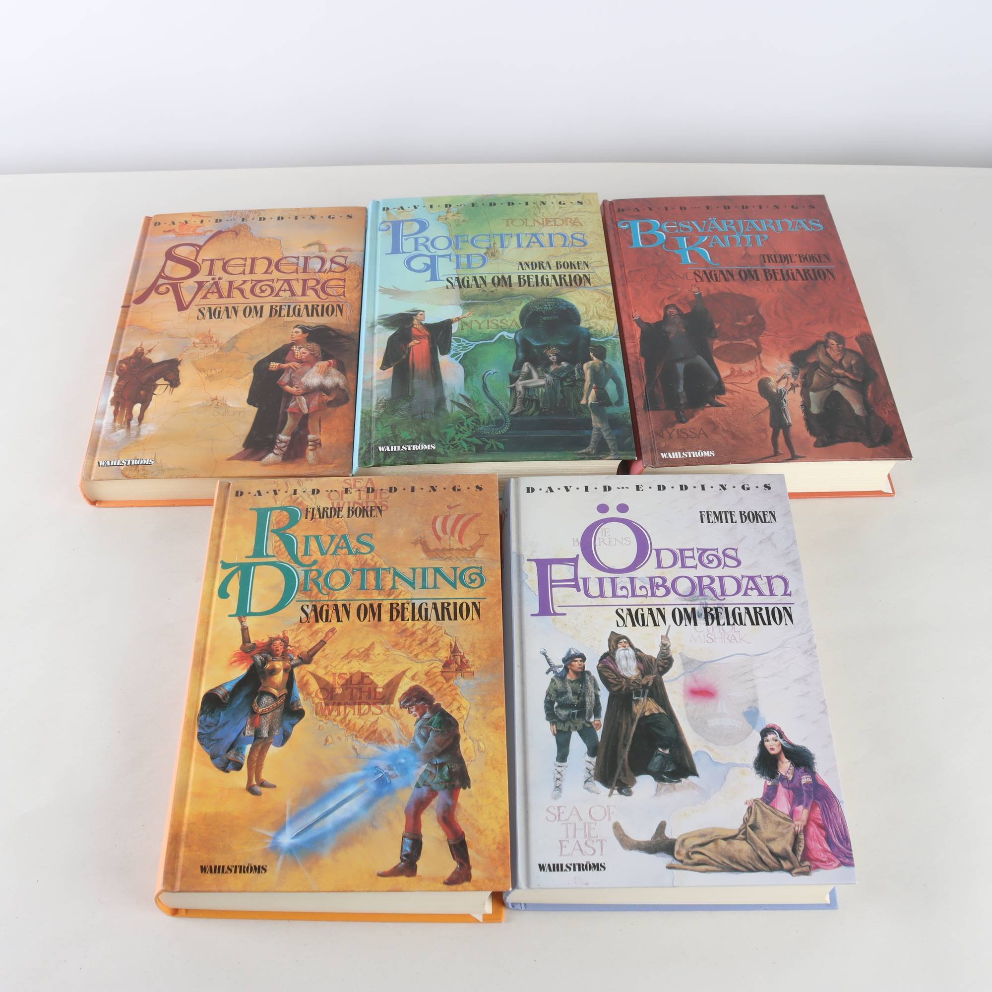 David Eddings, Sagan om Belgarion, Bok 1-5